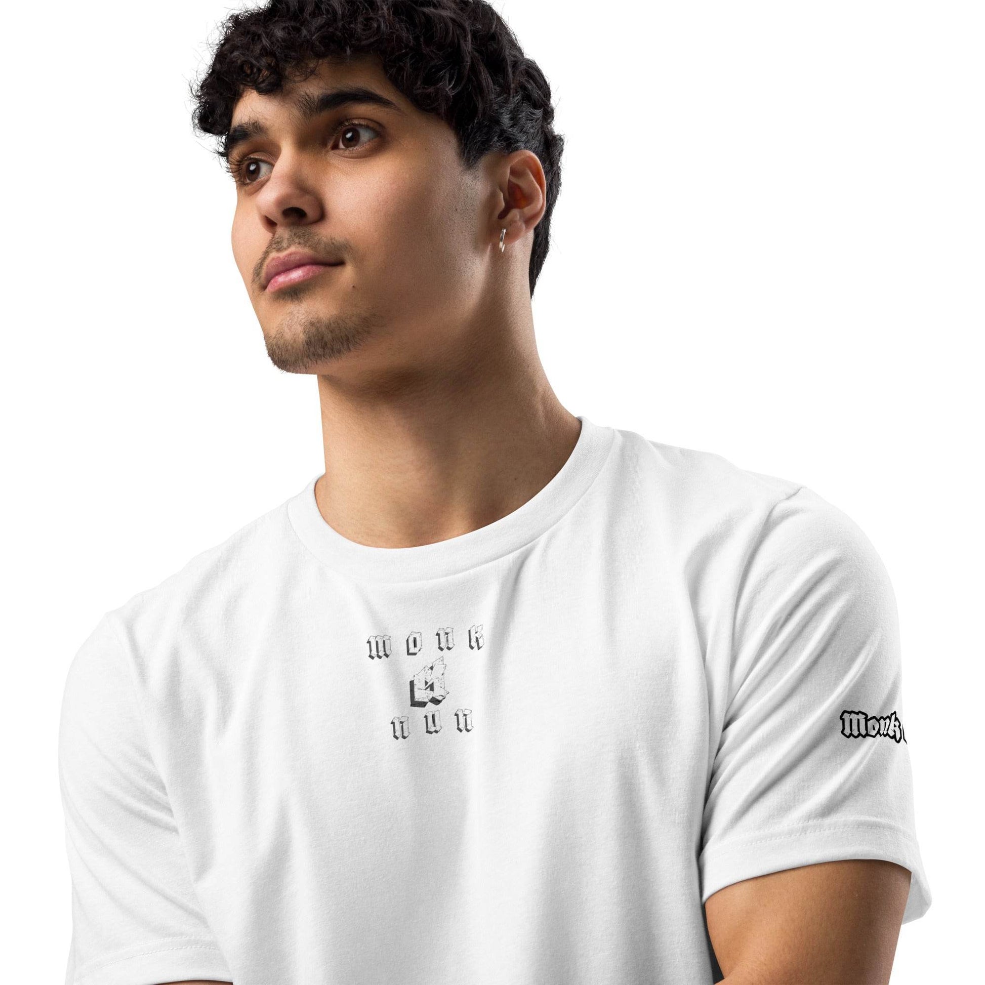 Unisex staple eco t-shirt Always think positive - Monk&Nun UnisexClothing