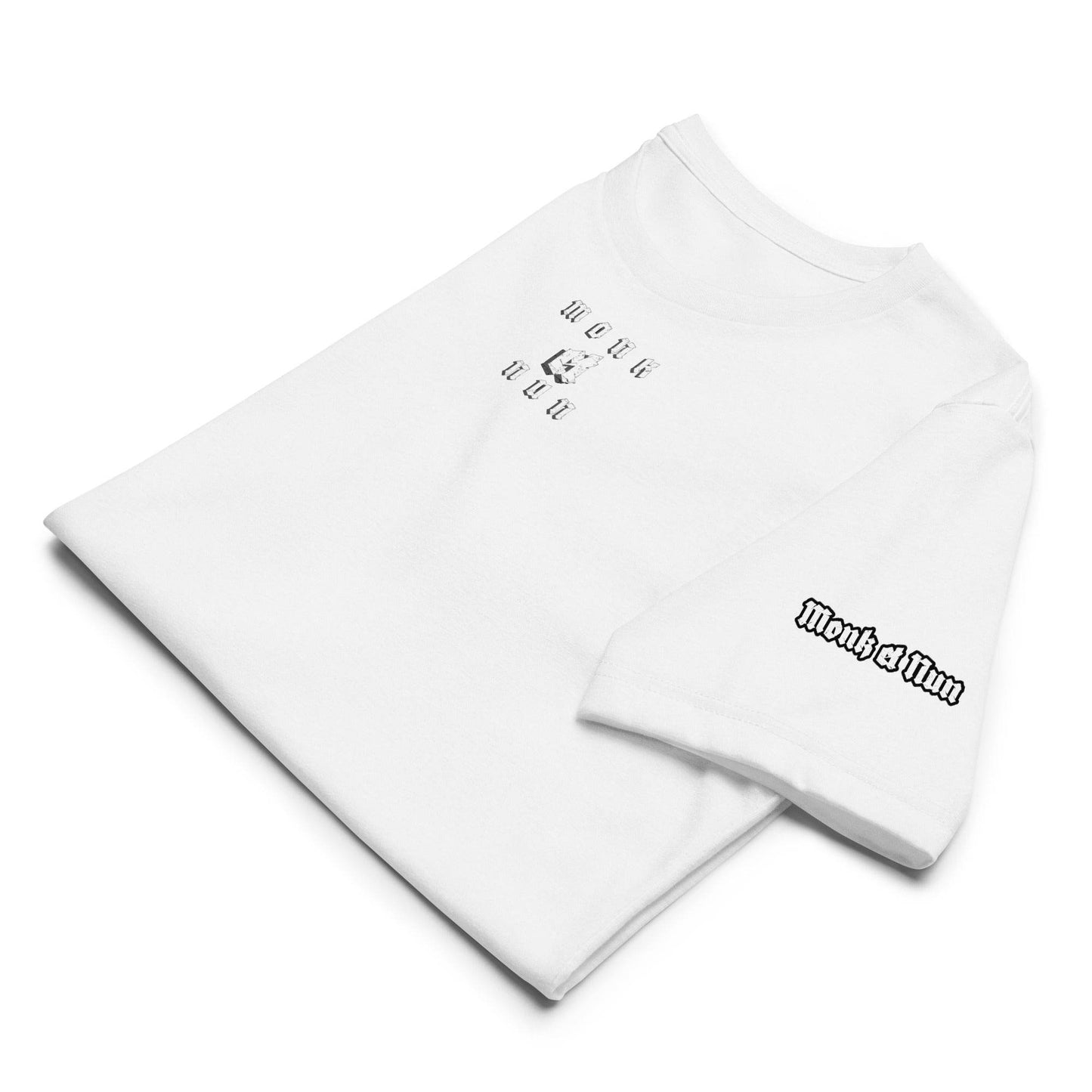 Unisex staple eco t-shirt Always think positive - Monk&Nun UnisexClothing
