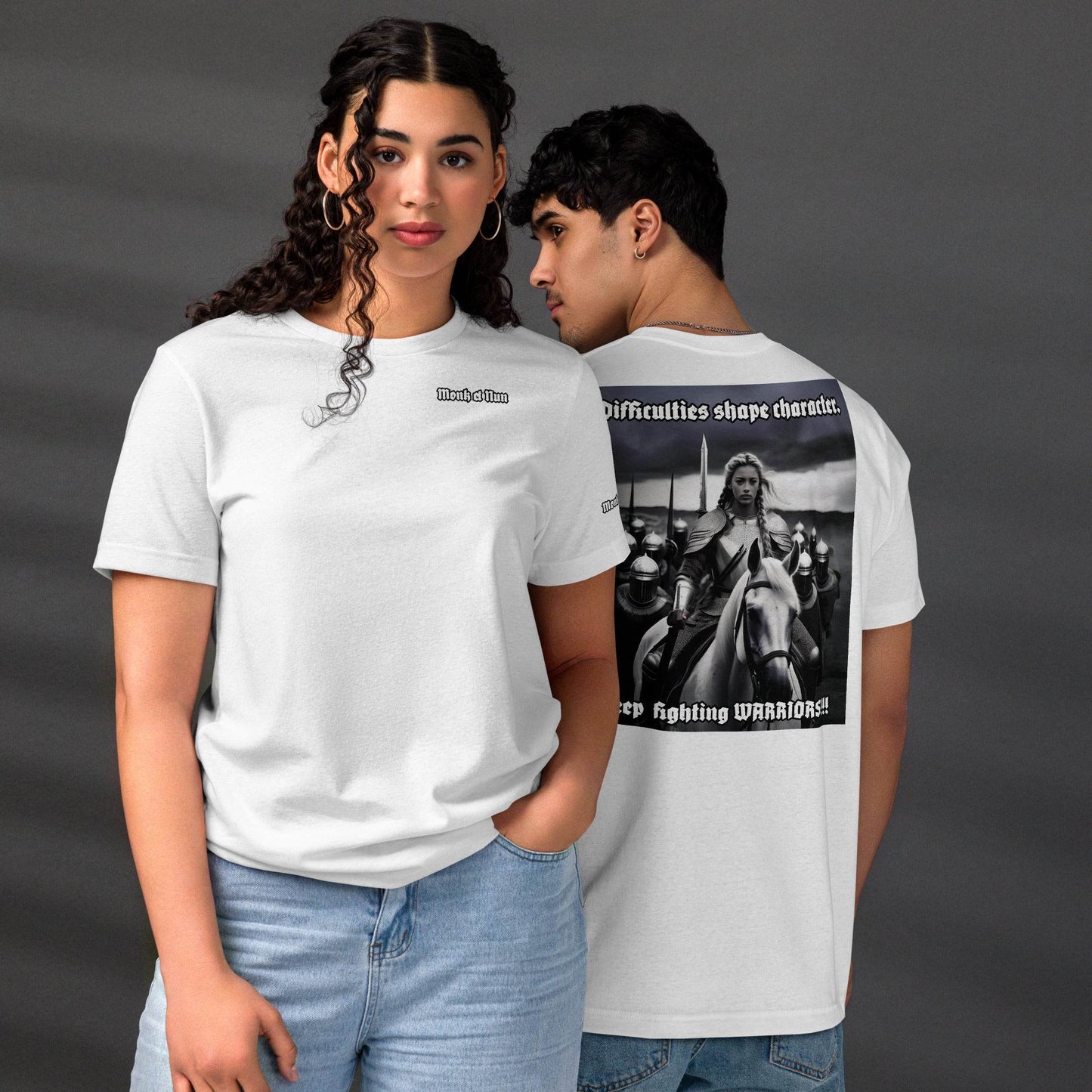 Unisex staple eco t-shirt Design #14 - Monk&Nun UnisexClothing