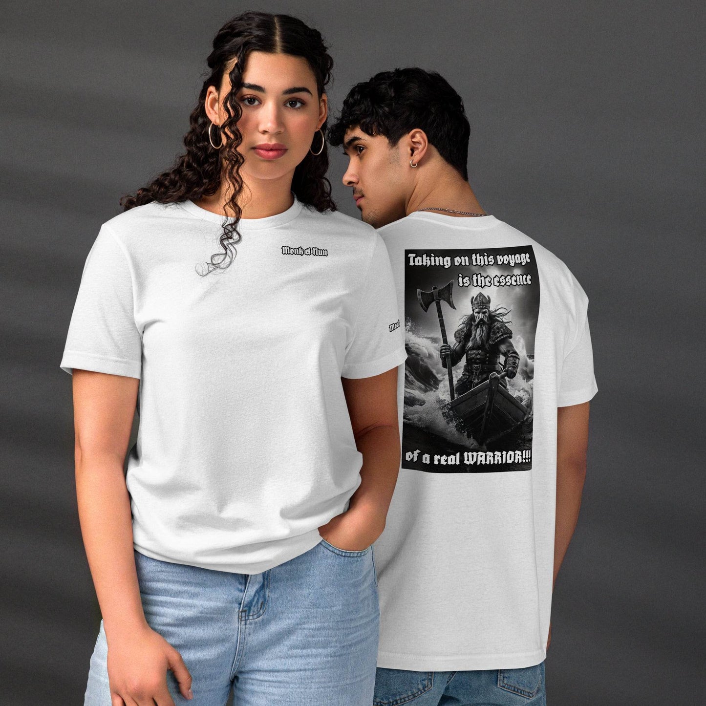 Unisex staple eco t-shirt Design #12 - Monk&Nun UnisexClothing