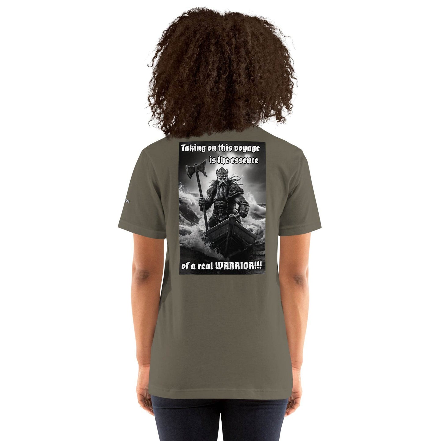Unisex 100% combed and ring-spun cotton t-shirt Design #12 - Monk&Nun UnisexClothing