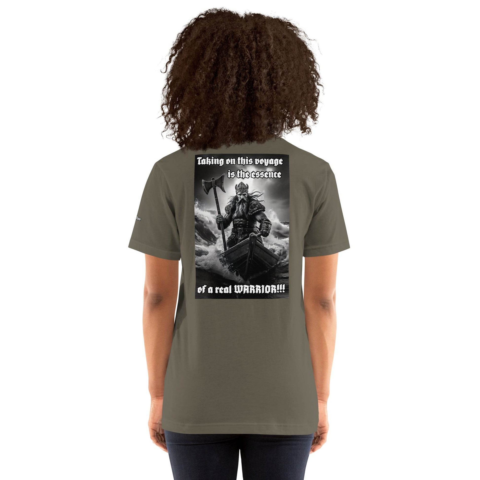 Unisex 100% combed and ring-spun cotton t-shirt Design #12 - Monk&Nun UnisexClothing