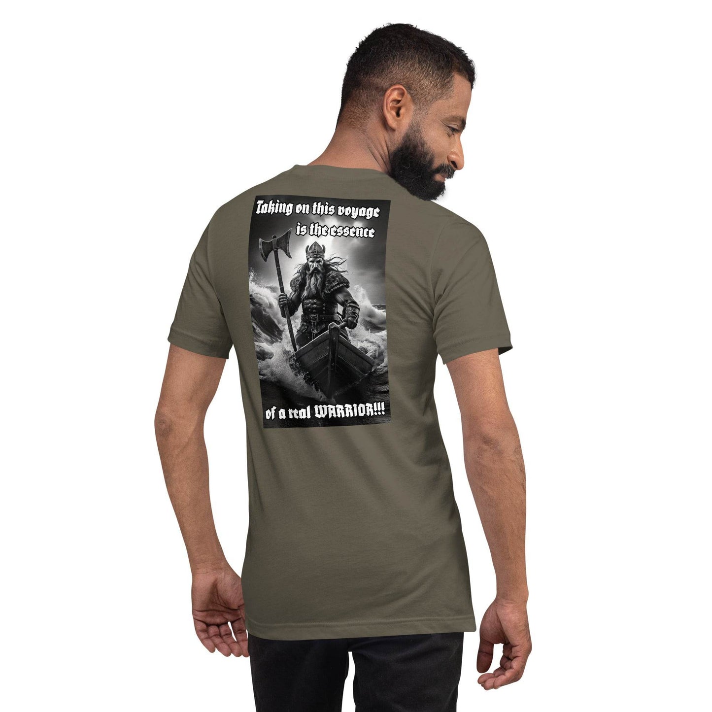 Unisex 100% combed and ring-spun cotton t-shirt Design #12 - Monk&Nun UnisexClothing