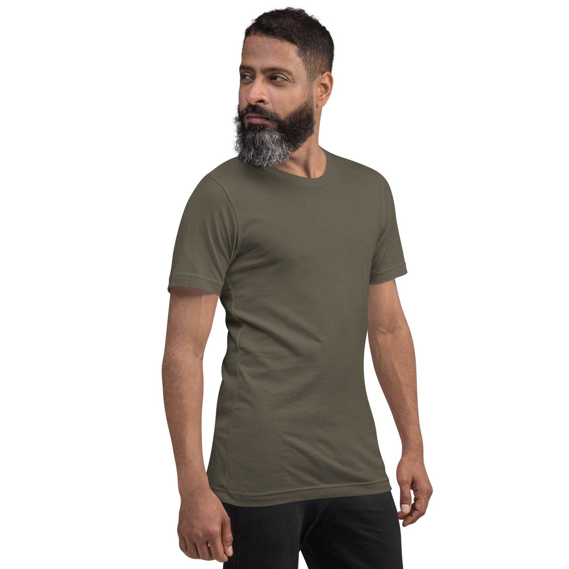 Unisex 100% combed and ring-spun cotton t-shirt Design #12 - Monk&Nun UnisexClothing