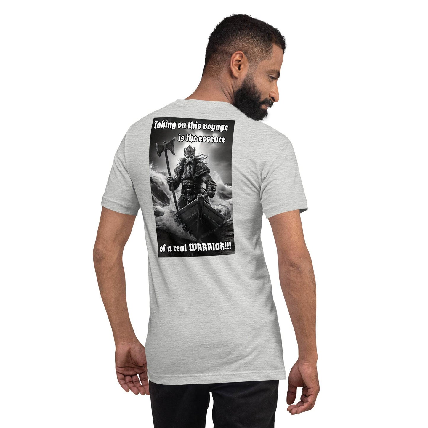 Unisex 100% combed and ring-spun cotton t-shirt Design #12 - Monk&Nun UnisexClothing