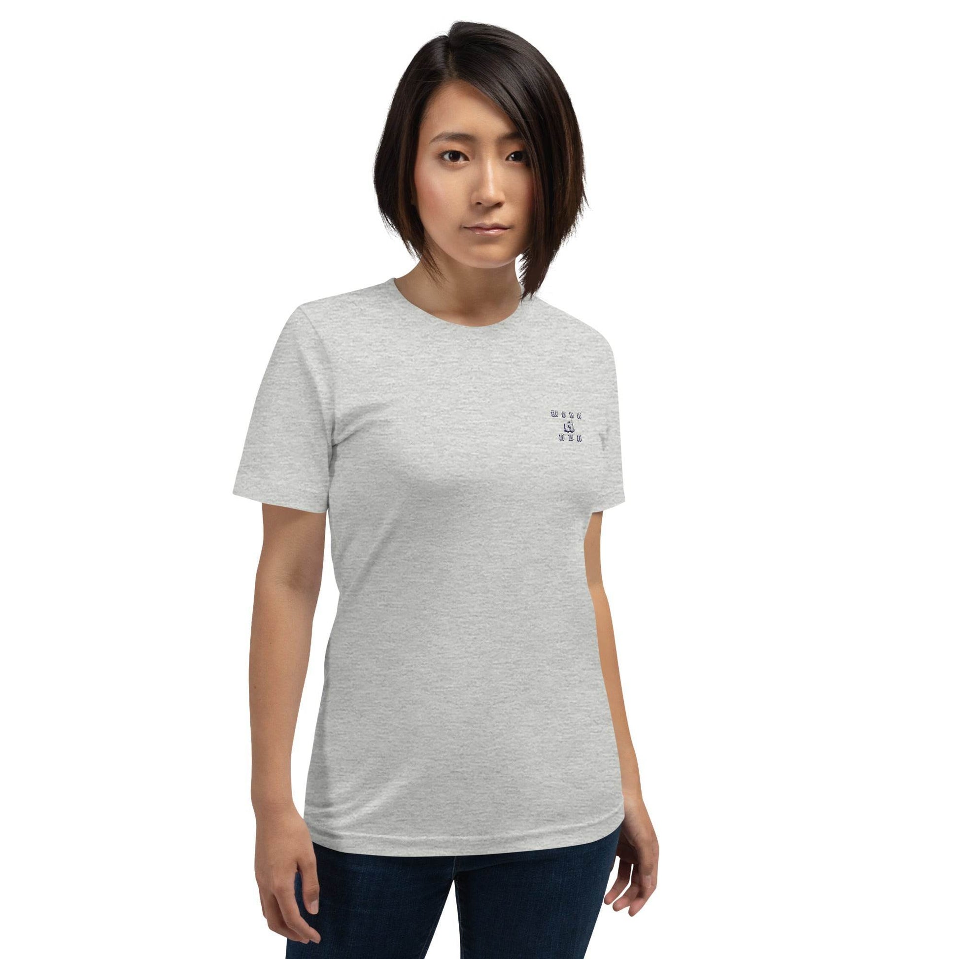 Unisex 100% combed and ring-spun cotton t-shirt Always think positive - Monk&Nun UnisexClothing