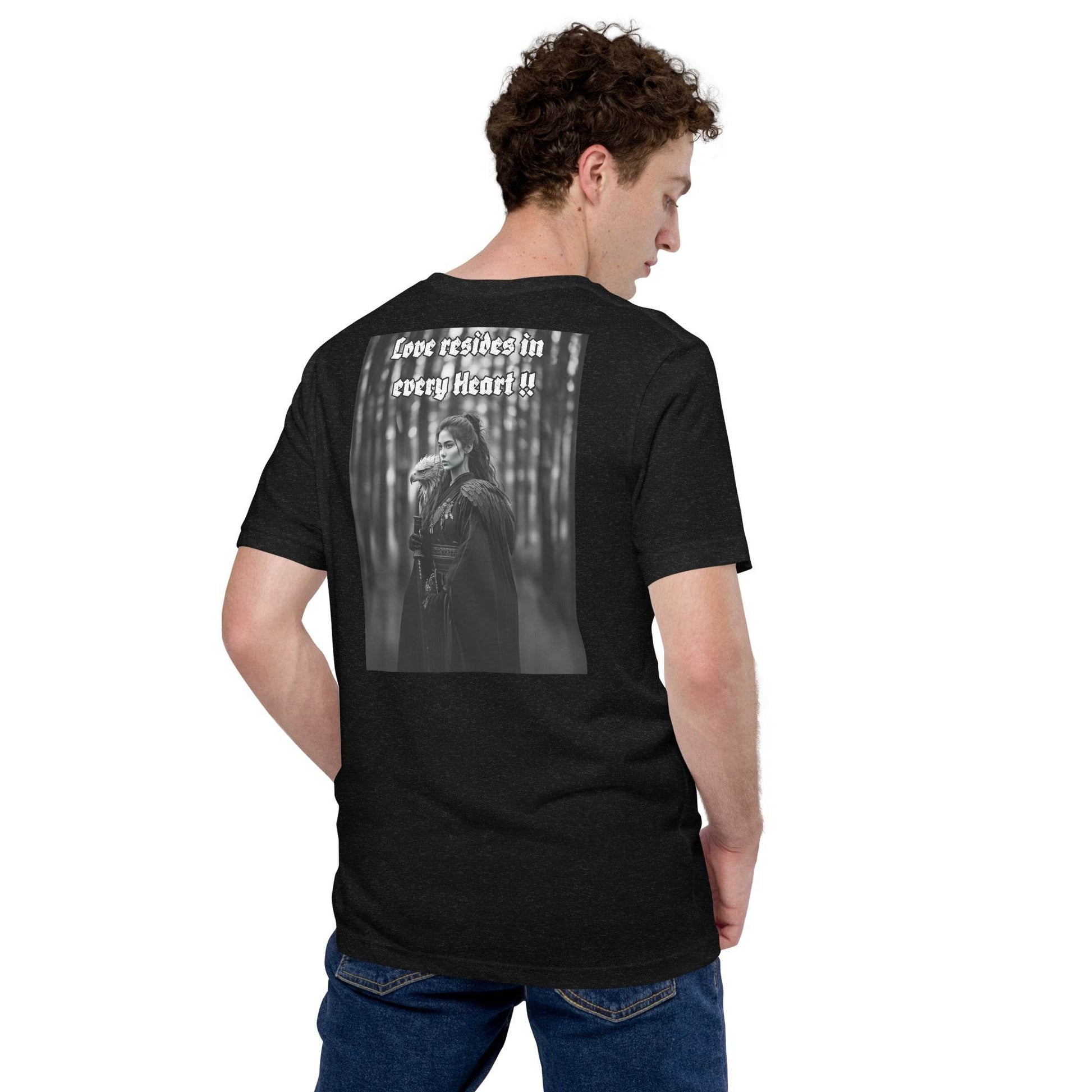 Unisex 100% combed and ring-spun cotton t-shirt Design #1 - Monk&Nun UnisexClothing