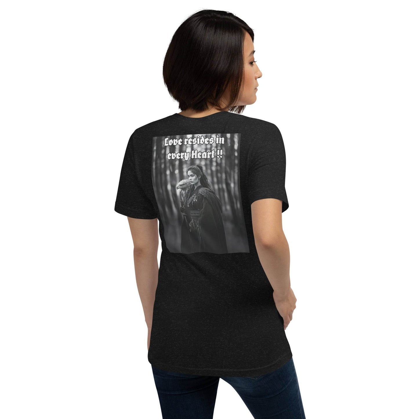Unisex 100% combed and ring-spun cotton t-shirt Design #1 - Monk&Nun UnisexClothing