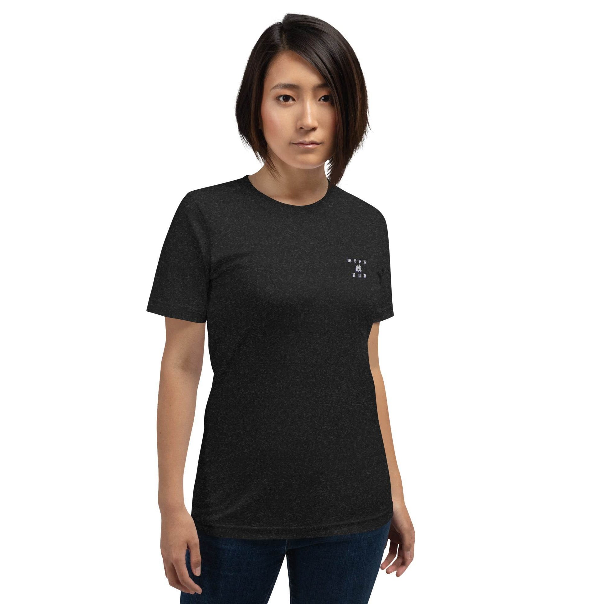 Unisex 100% combed and ring-spun cotton t-shirt Always think positive - Monk&Nun UnisexClothing