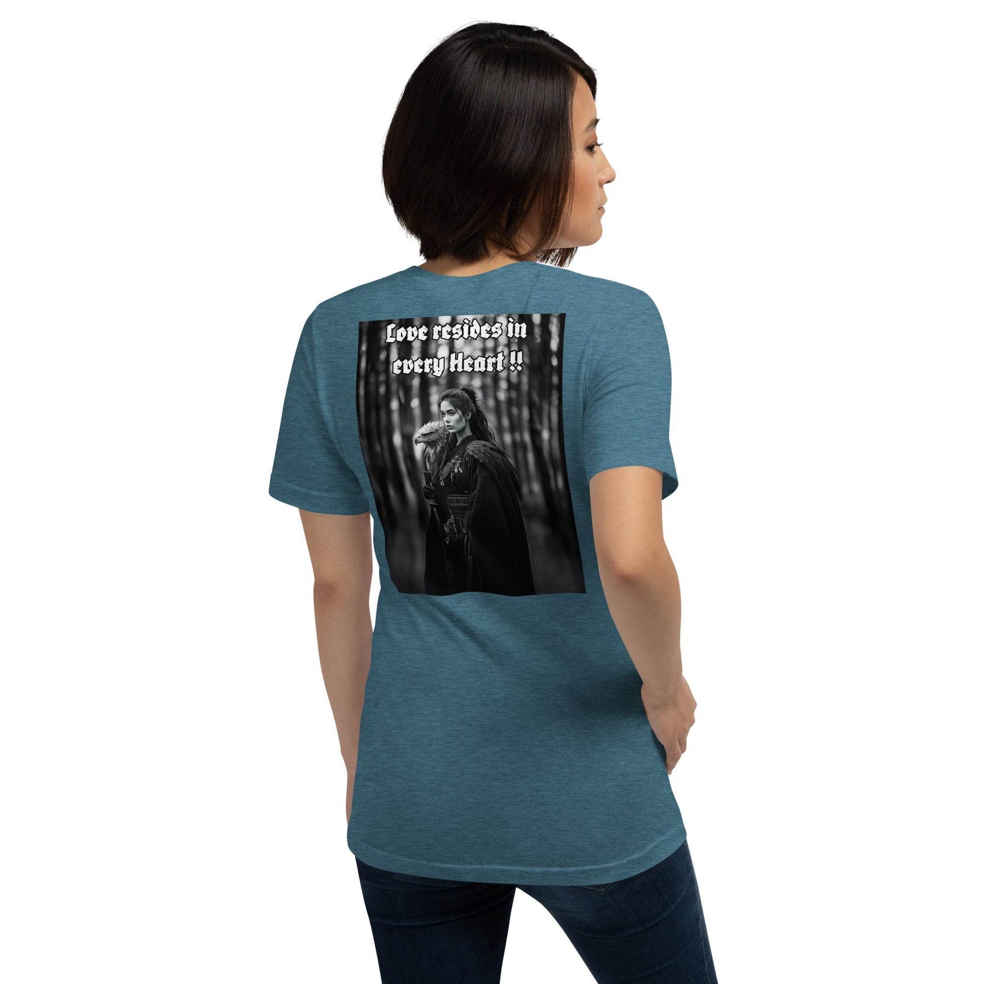 Unisex 100% combed and ring-spun cotton t-shirt Design #1 - Monk&Nun UnisexClothing
