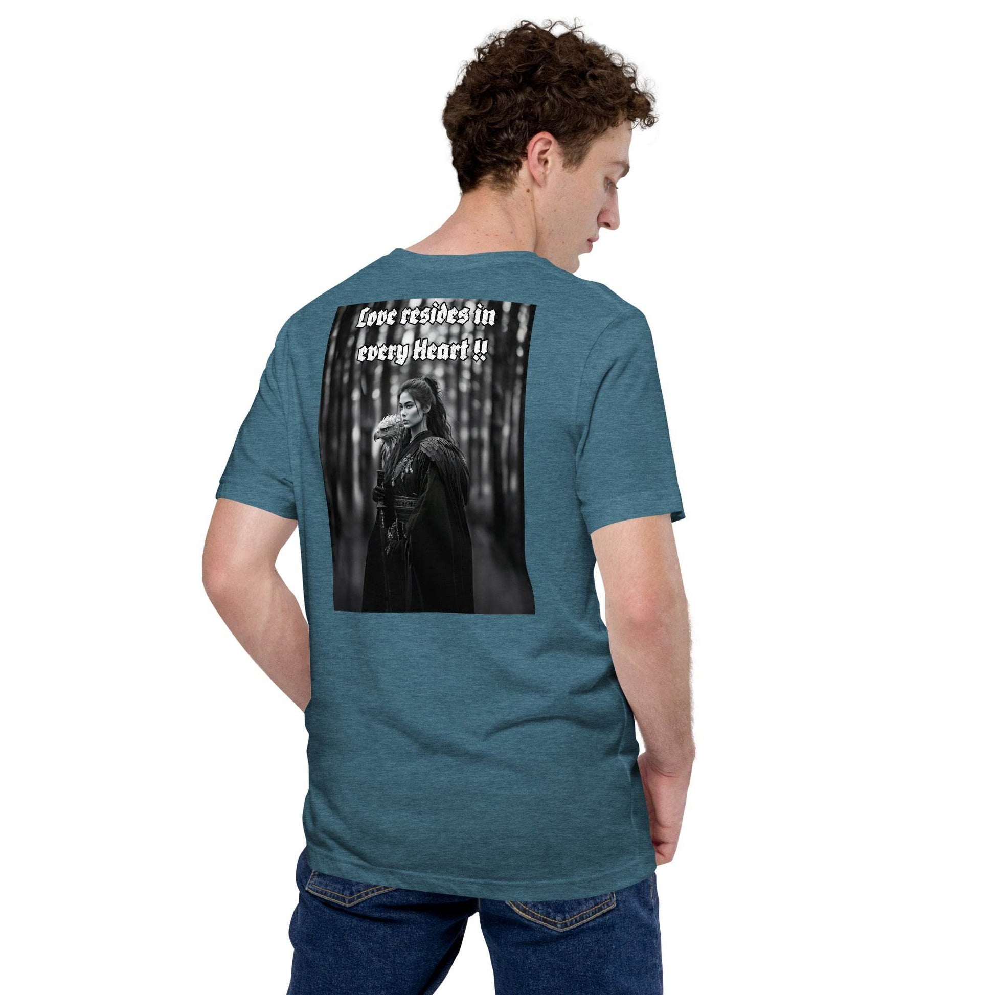 Unisex 100% combed and ring-spun cotton t-shirt Design #1 - Monk&Nun UnisexClothing