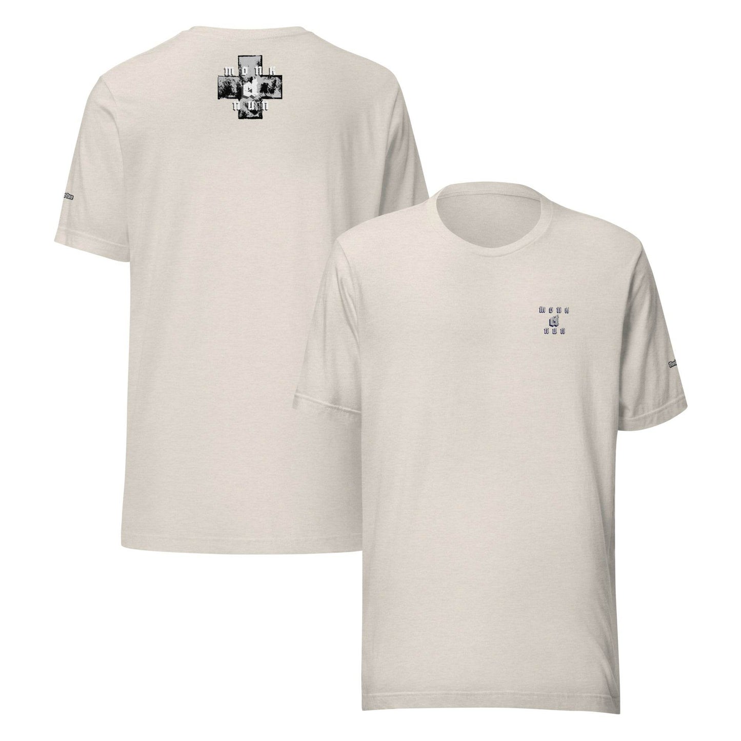 Unisex 100% combed and ring-spun cotton t-shirt Always think positive - Monk&Nun UnisexClothing