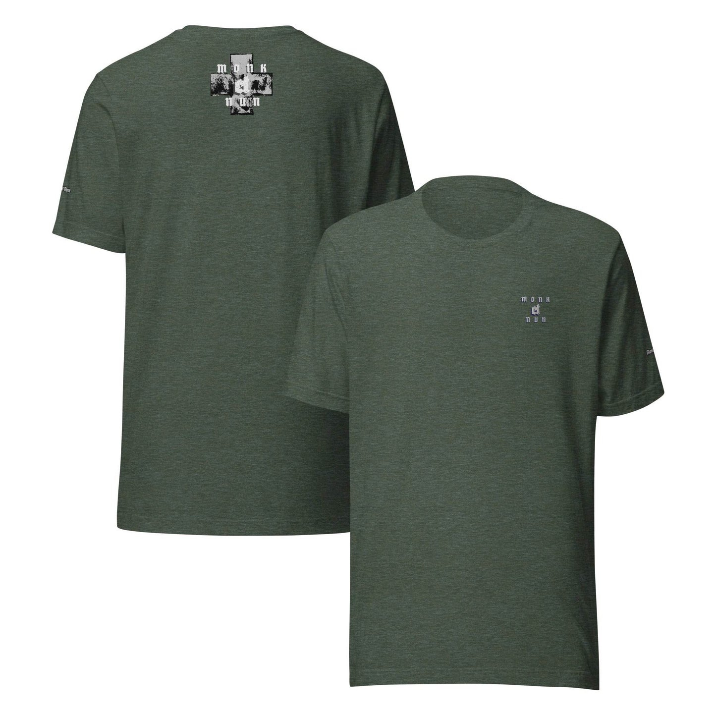 Unisex 100% combed and ring-spun cotton t-shirt Always think positive - Monk&Nun UnisexClothing