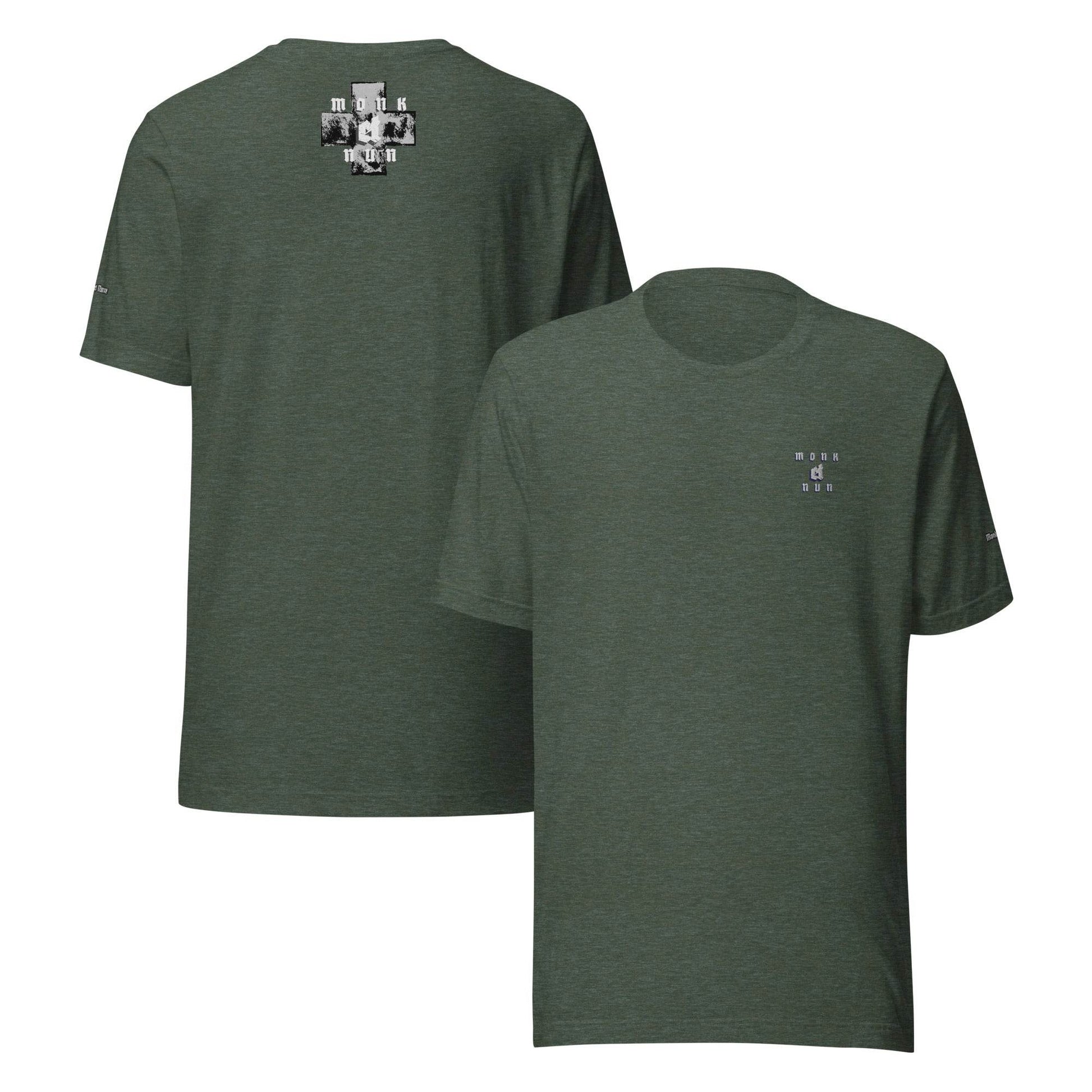 Unisex 100% combed and ring-spun cotton t-shirt Always think positive - Monk&Nun UnisexClothing