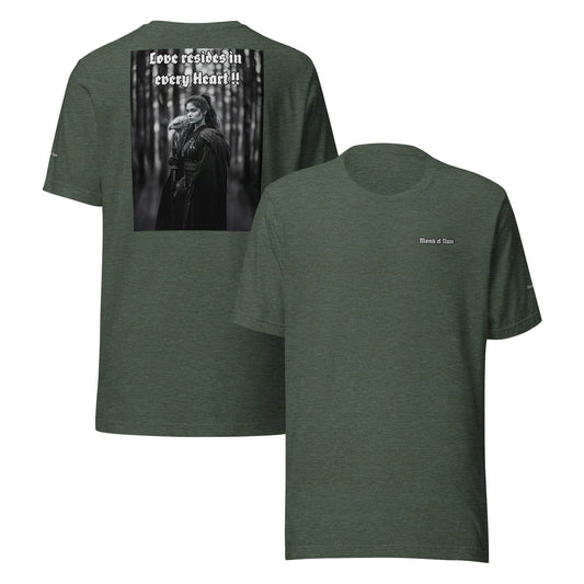 Unisex 100% combed and ring-spun cotton t-shirt Design #1 - Monk&Nun UnisexClothing