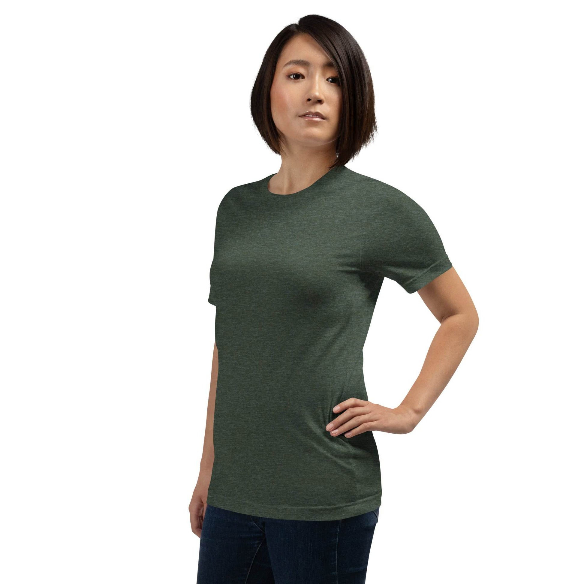 Unisex 100% combed and ring-spun cotton t-shirt Design #1 - Monk&Nun UnisexClothing