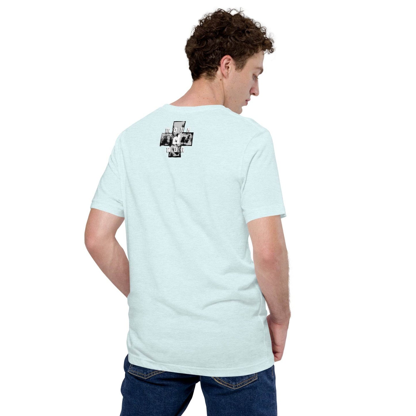 Unisex 100% combed and ring-spun cotton t-shirt Always think positive - Monk&Nun UnisexClothing