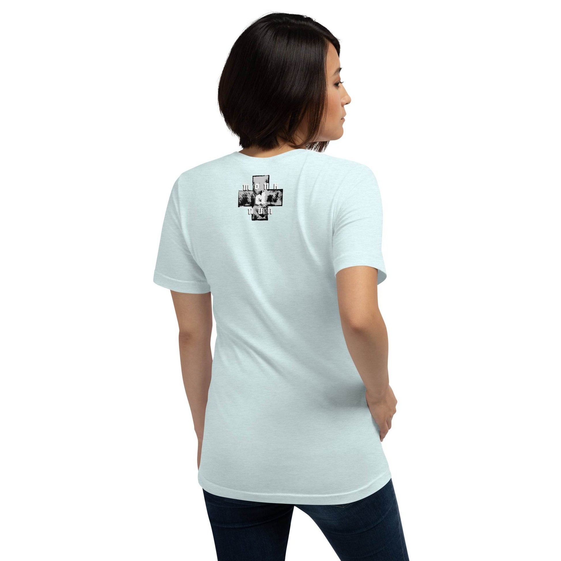 Unisex 100% combed and ring-spun cotton t-shirt Always think positive - Monk&Nun UnisexClothing
