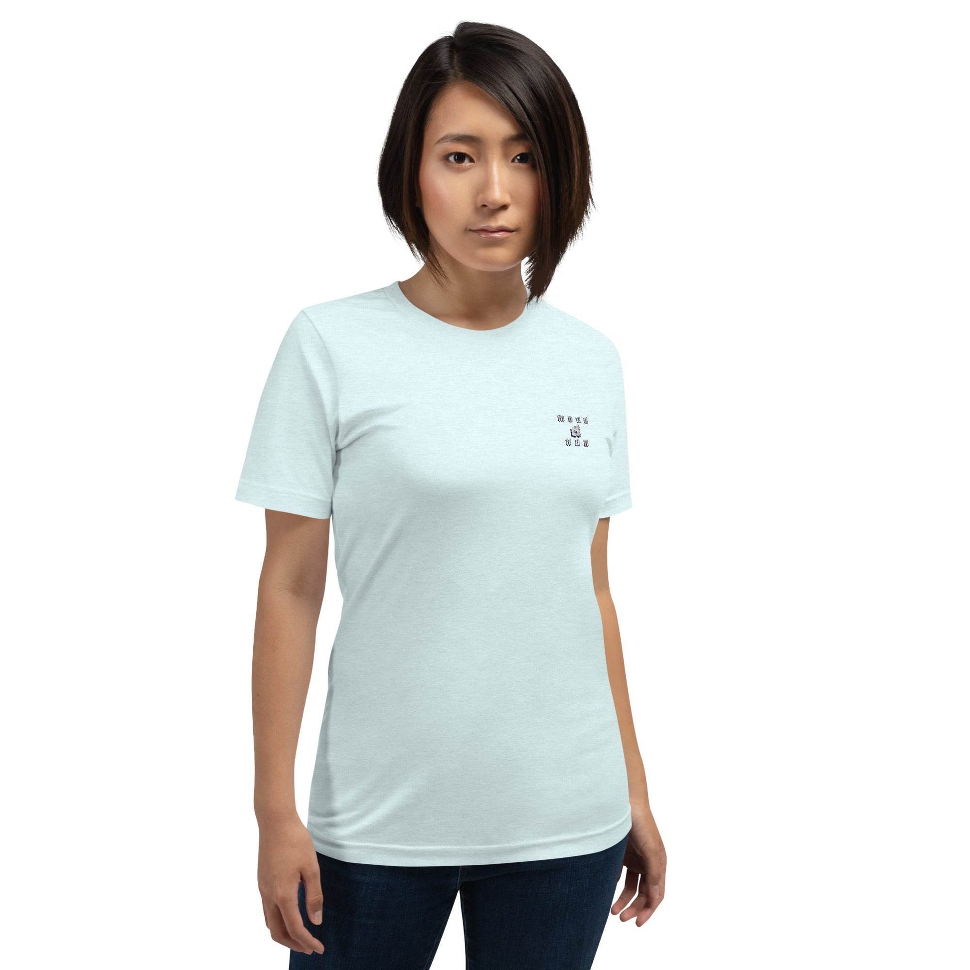 Unisex 100% combed and ring-spun cotton t-shirt Always think positive - Monk&Nun UnisexClothing
