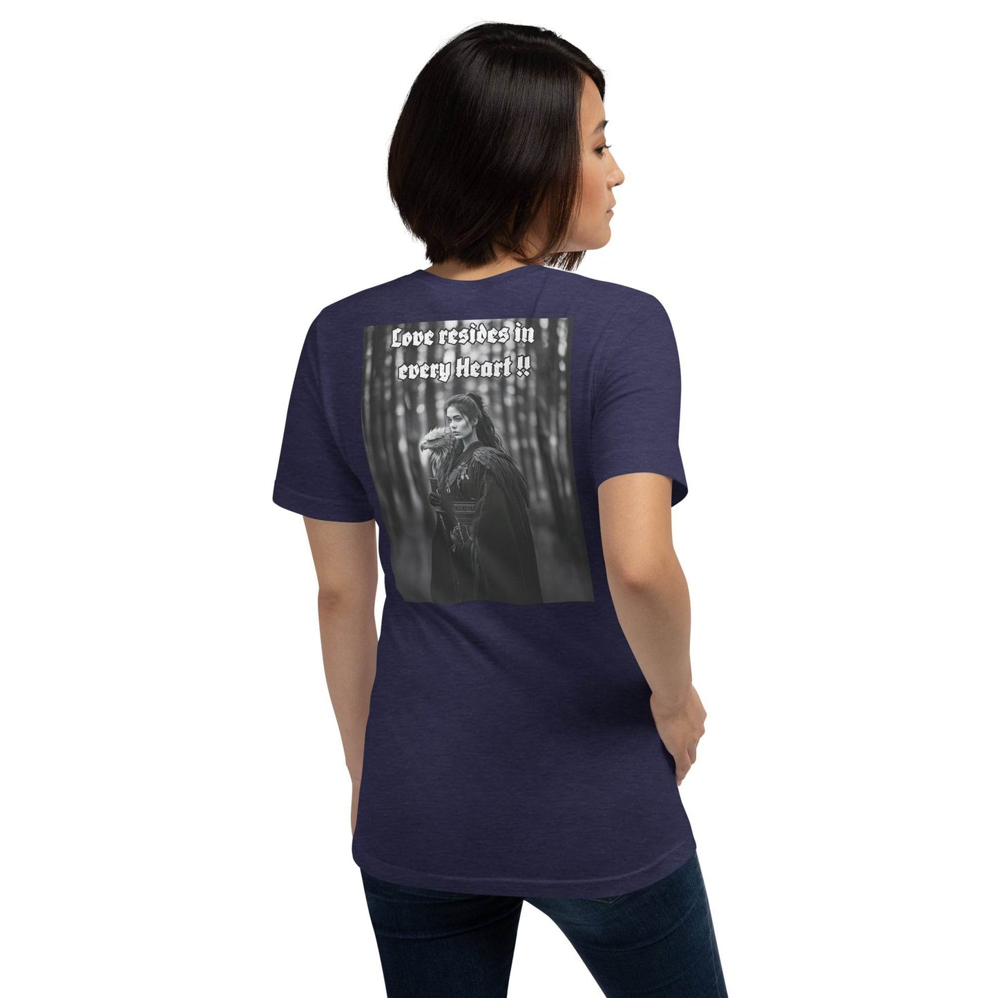 Unisex 100% combed and ring-spun cotton t-shirt Design #1 - Monk&Nun UnisexClothing