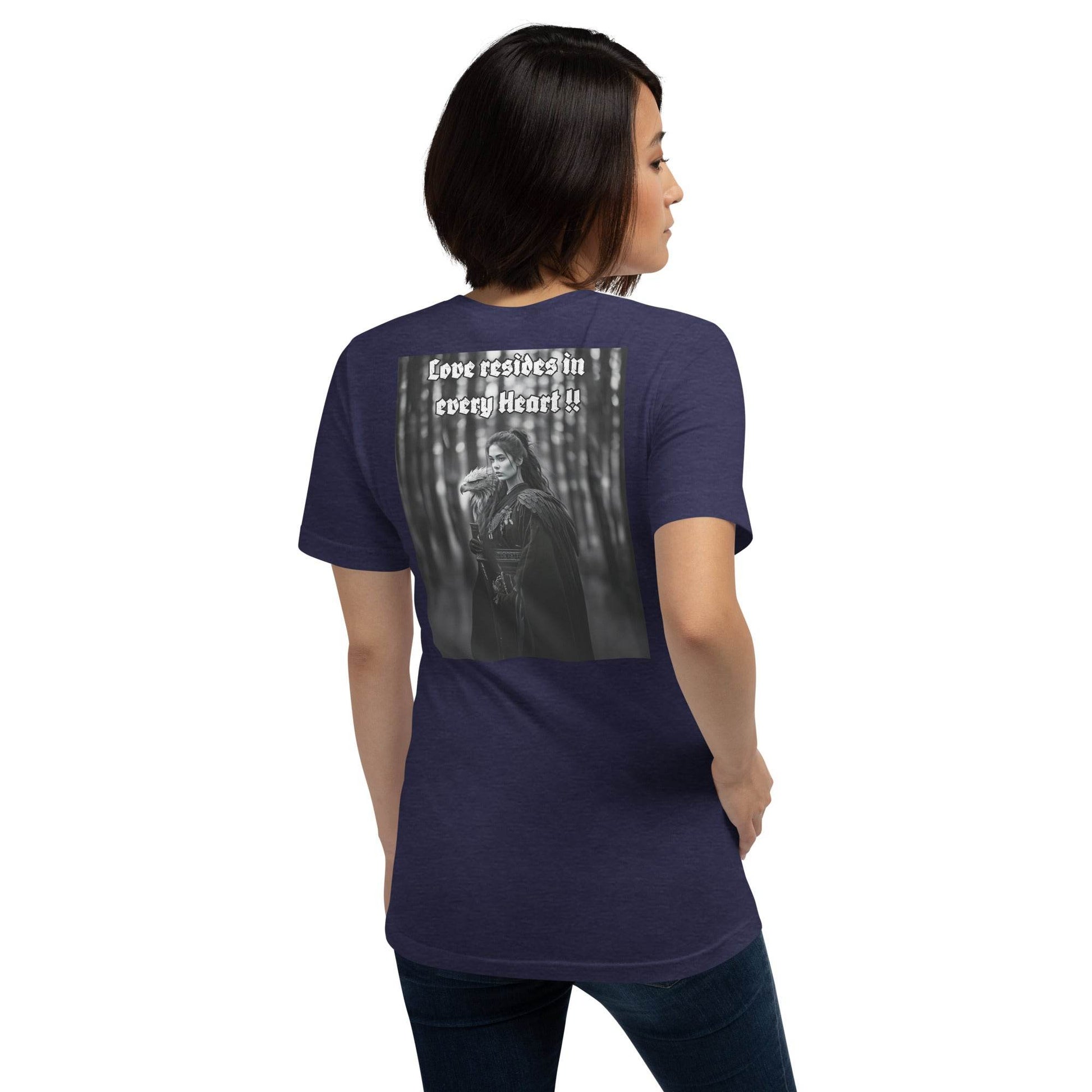 Unisex 100% combed and ring-spun cotton t-shirt Design #1 - Monk&Nun UnisexClothing