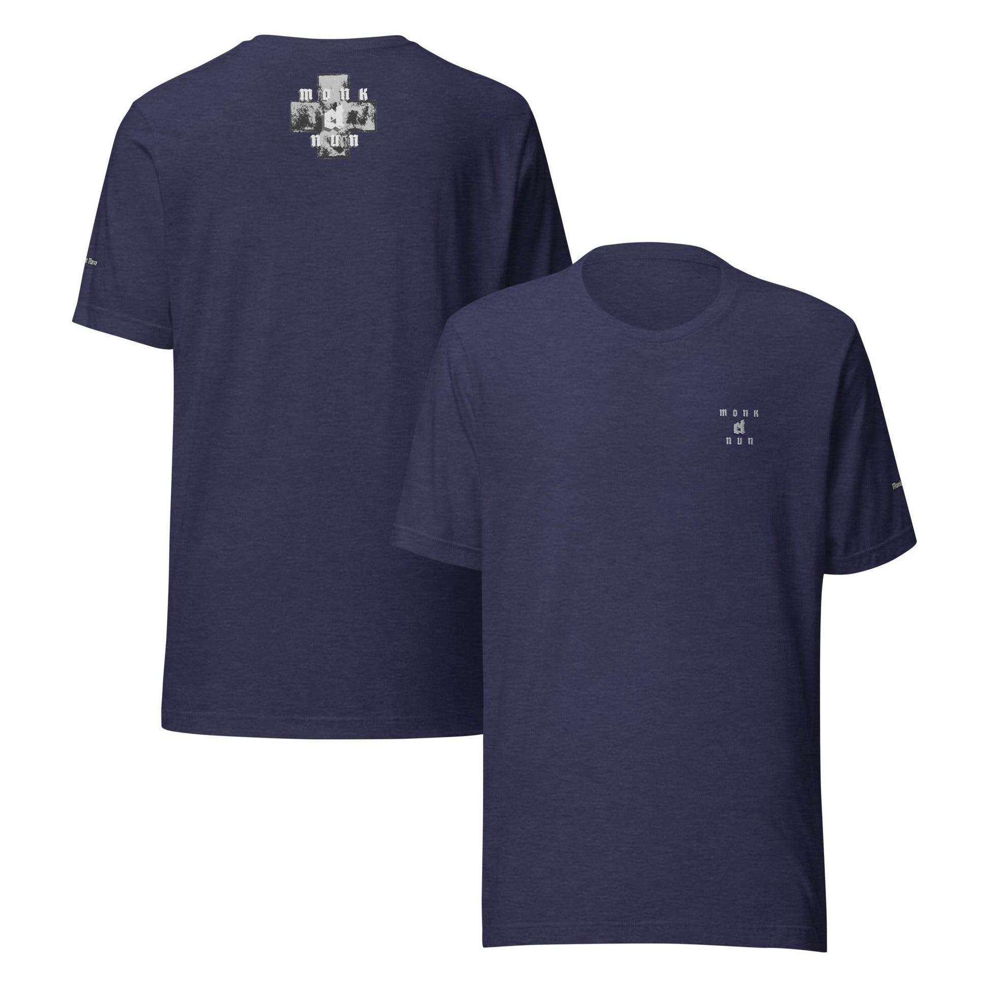 Unisex 100% combed and ring-spun cotton t-shirt Always think positive - Monk&Nun UnisexClothing