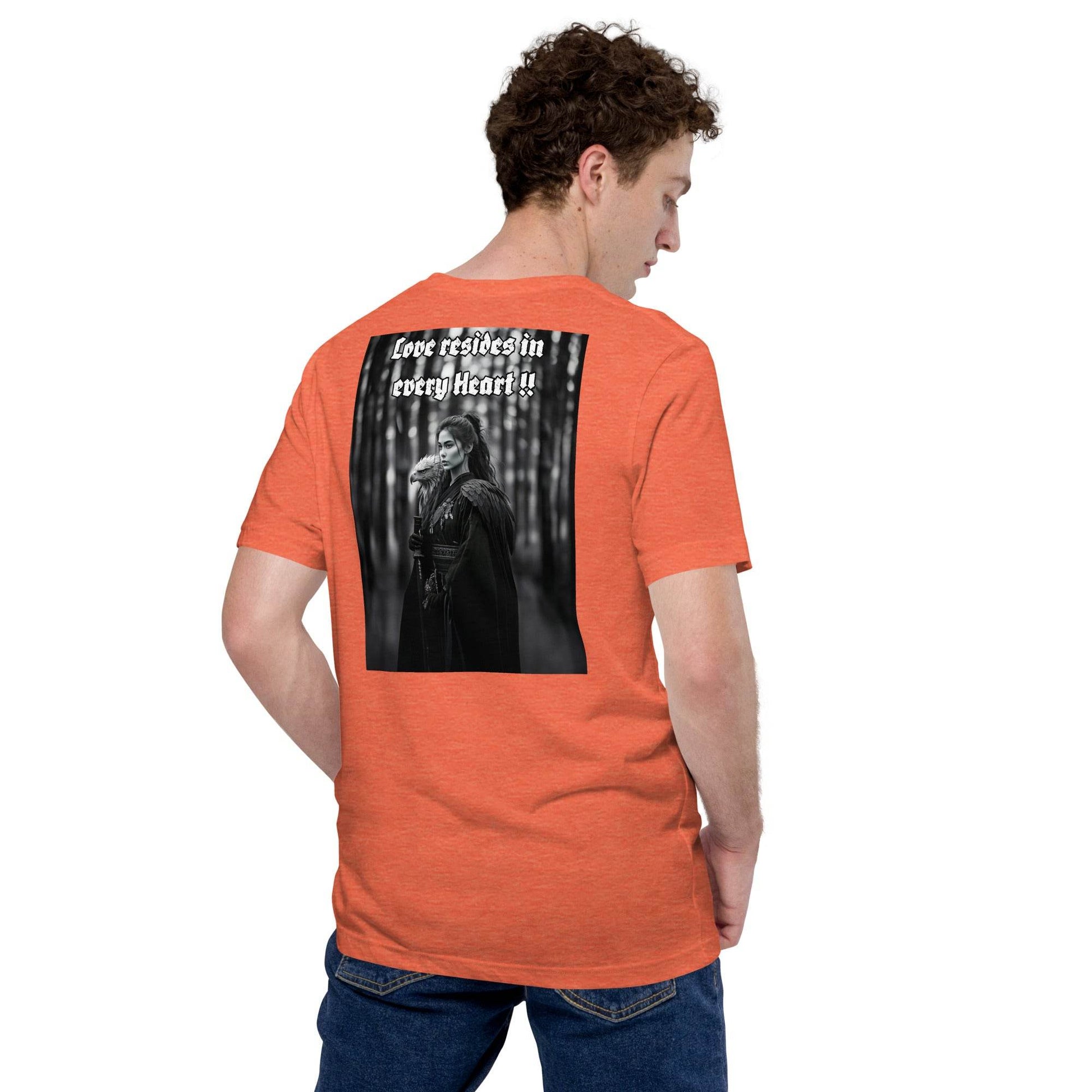 Unisex 100% combed and ring-spun cotton t-shirt Design #1 - Monk&Nun UnisexClothing