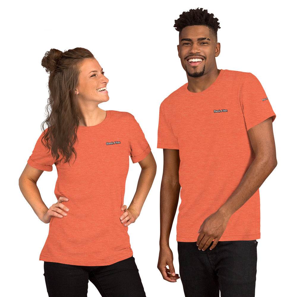 Unisex 100% combed and ring-spun cotton t-shirt Design #1 - Monk&Nun UnisexClothing