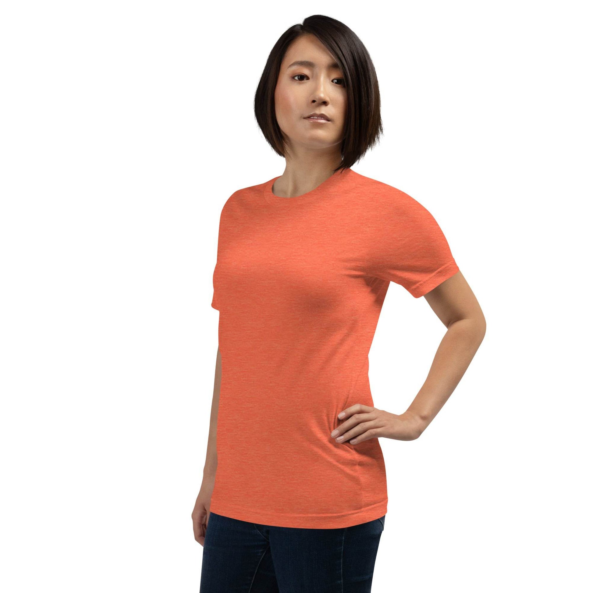 Unisex 100% combed and ring-spun cotton t-shirt Design #1 - Monk&Nun UnisexClothing