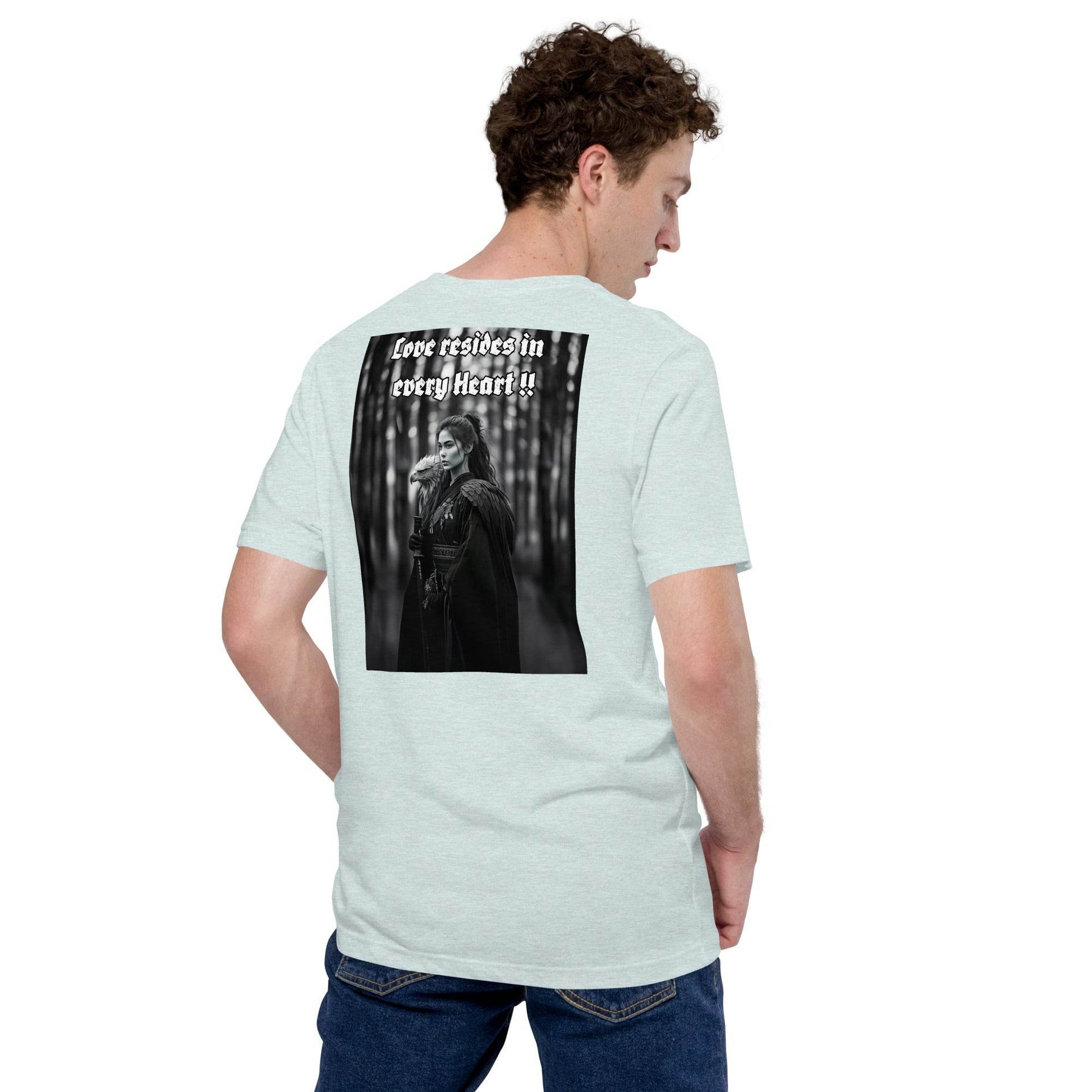 Unisex 100% combed and ring-spun cotton t-shirt Design #1 - Monk&Nun UnisexClothing