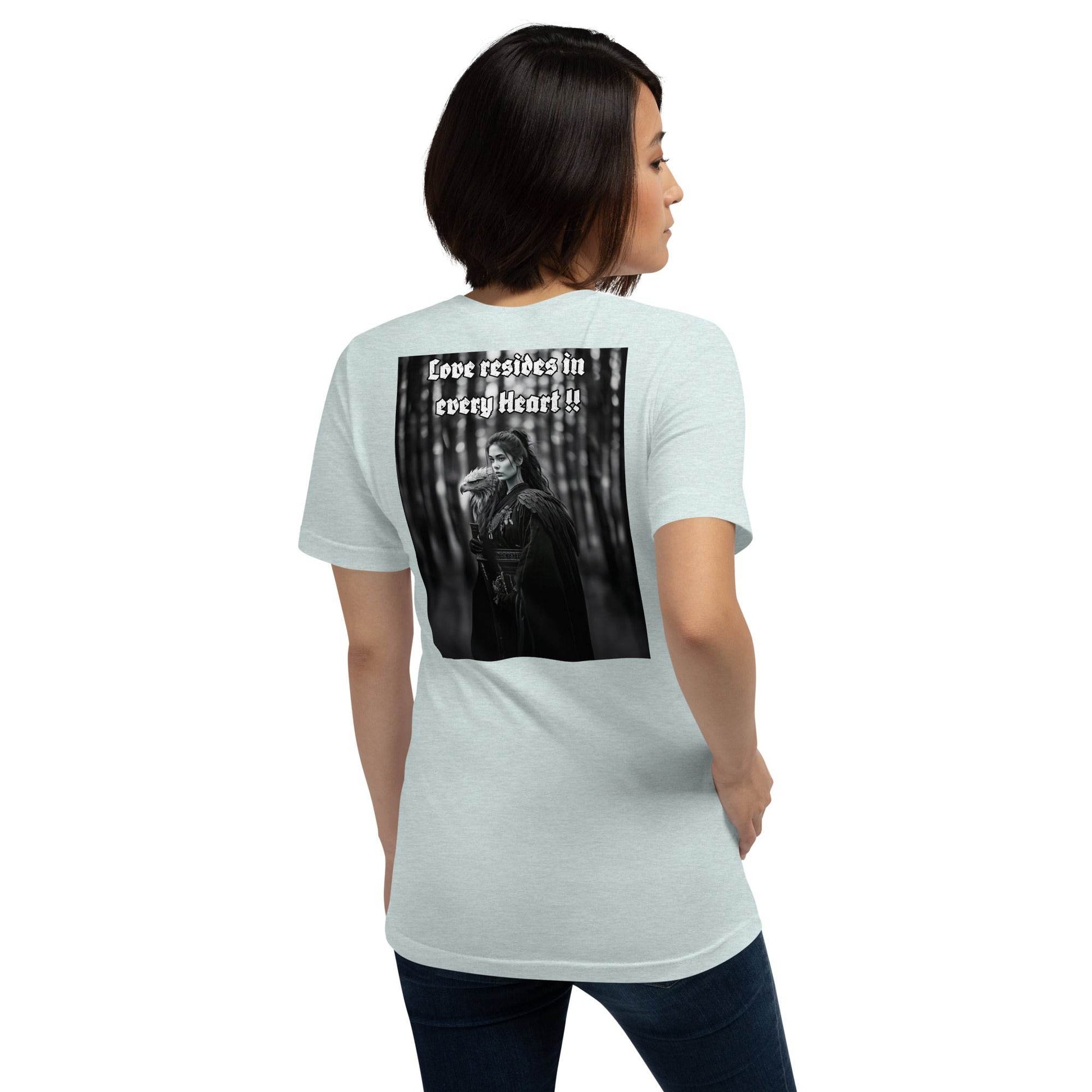 Unisex 100% combed and ring-spun cotton t-shirt Design #1 - Monk&Nun UnisexClothing