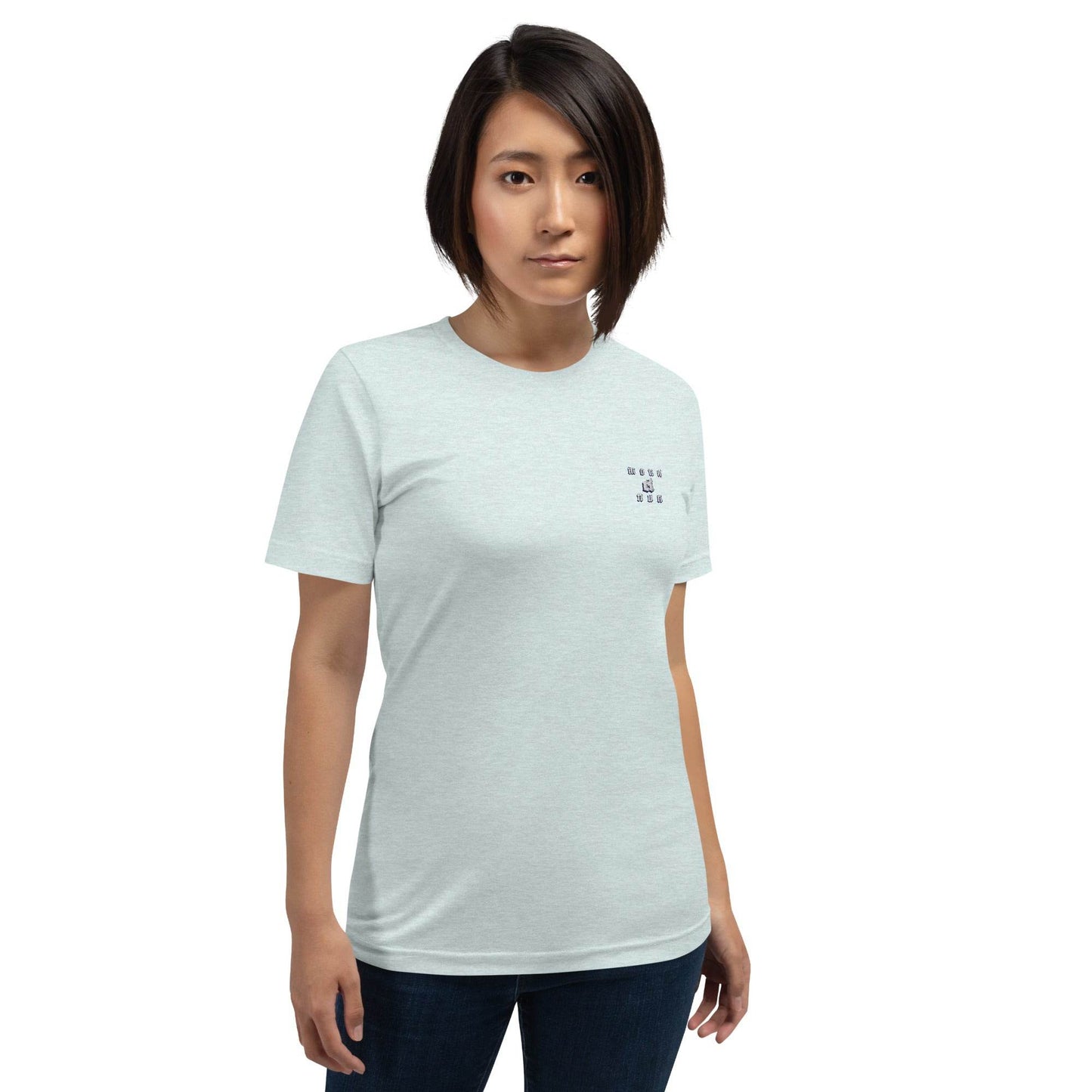 Unisex 100% combed and ring-spun cotton t-shirt Always think positive - Monk&Nun UnisexClothing