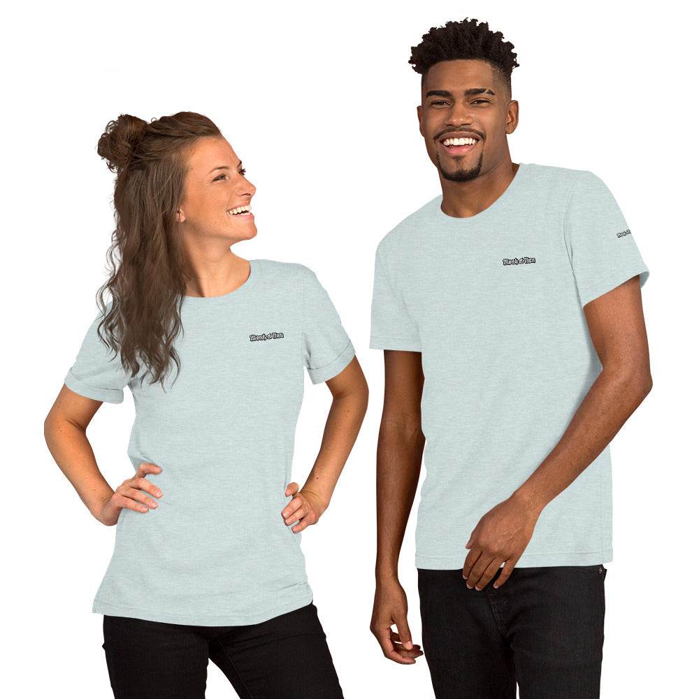 Unisex 100% combed and ring-spun cotton t-shirt Design #1 - Monk&Nun UnisexClothing