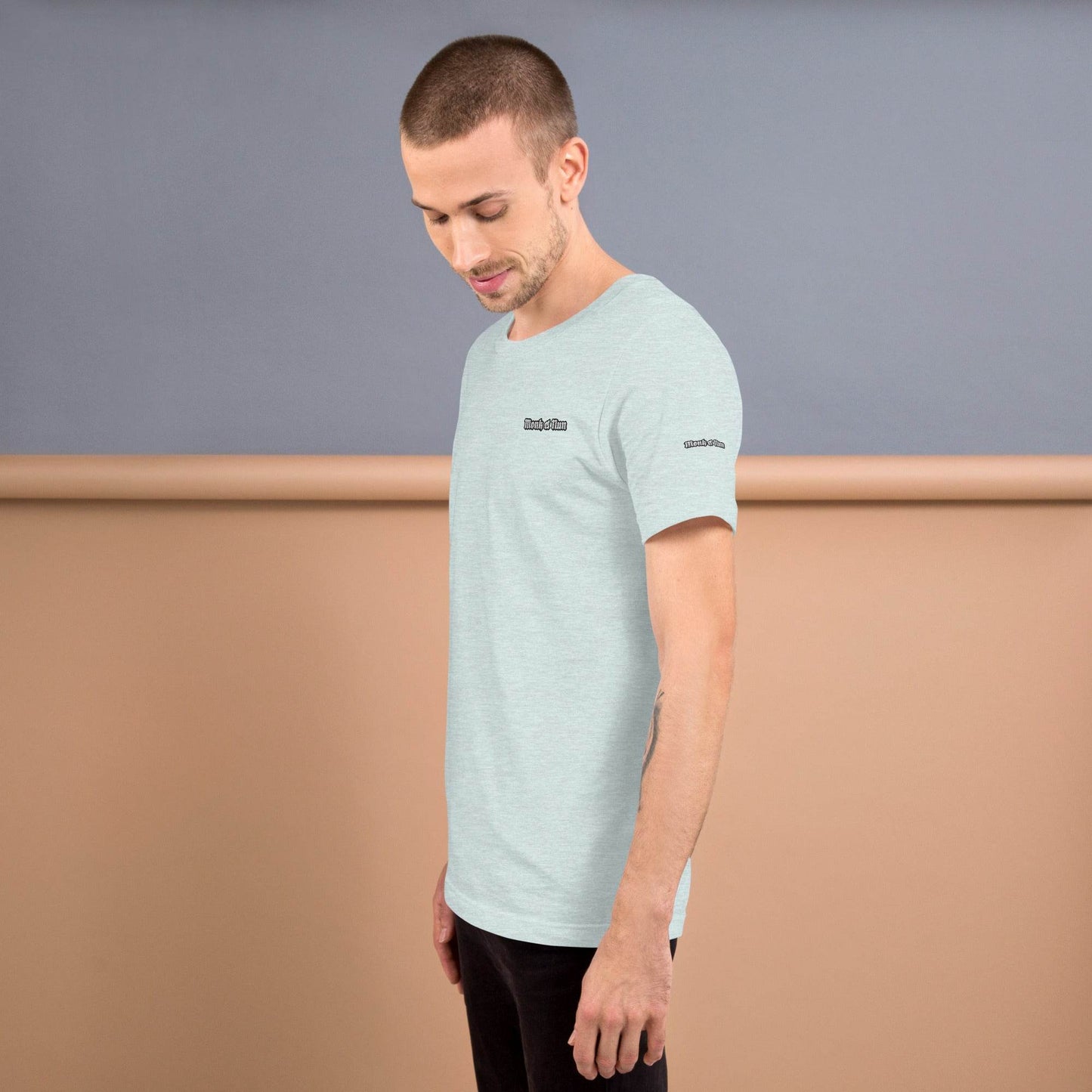 Unisex 100% combed and ring-spun cotton t-shirt Design #3 - Monk&Nun UnisexClothing