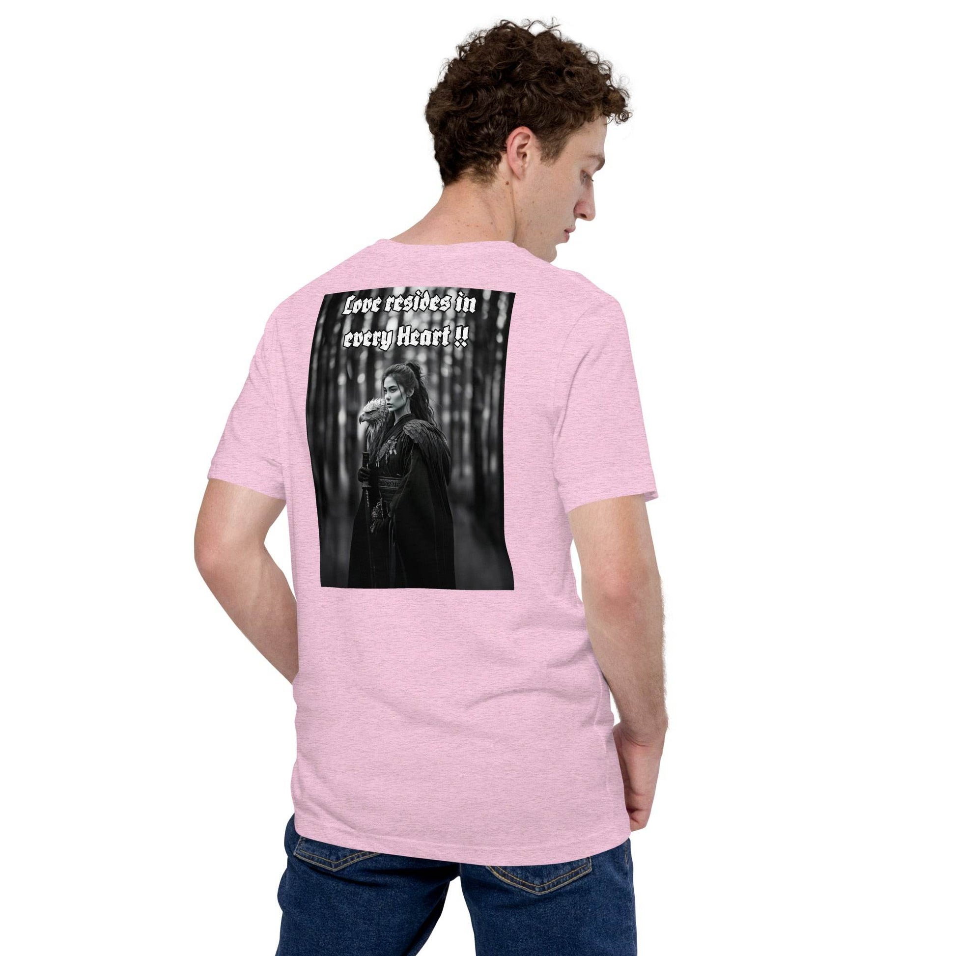 Unisex 100% combed and ring-spun cotton t-shirt Design #1 - Monk&Nun UnisexClothing