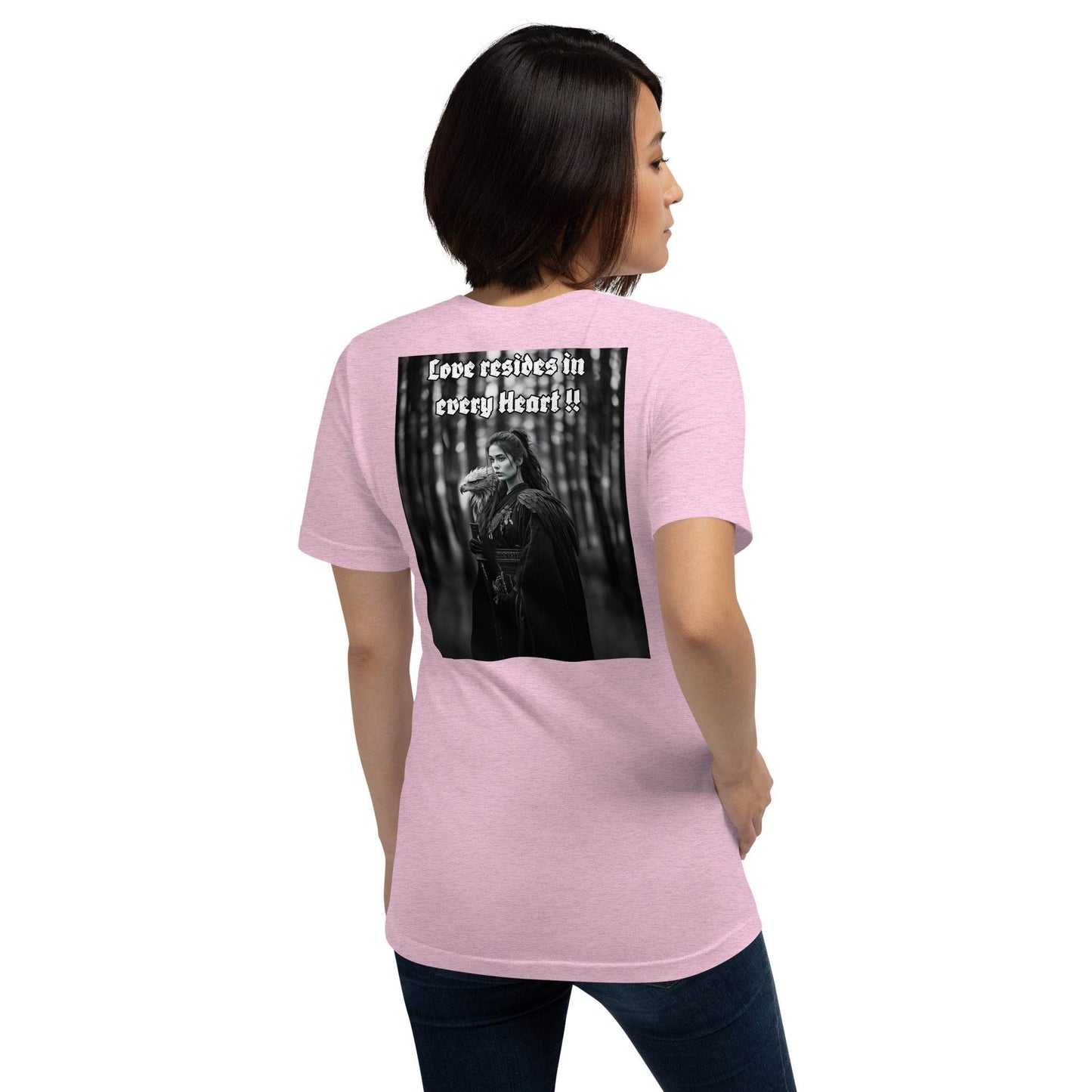 Unisex 100% combed and ring-spun cotton t-shirt Design #1 - Monk&Nun UnisexClothing