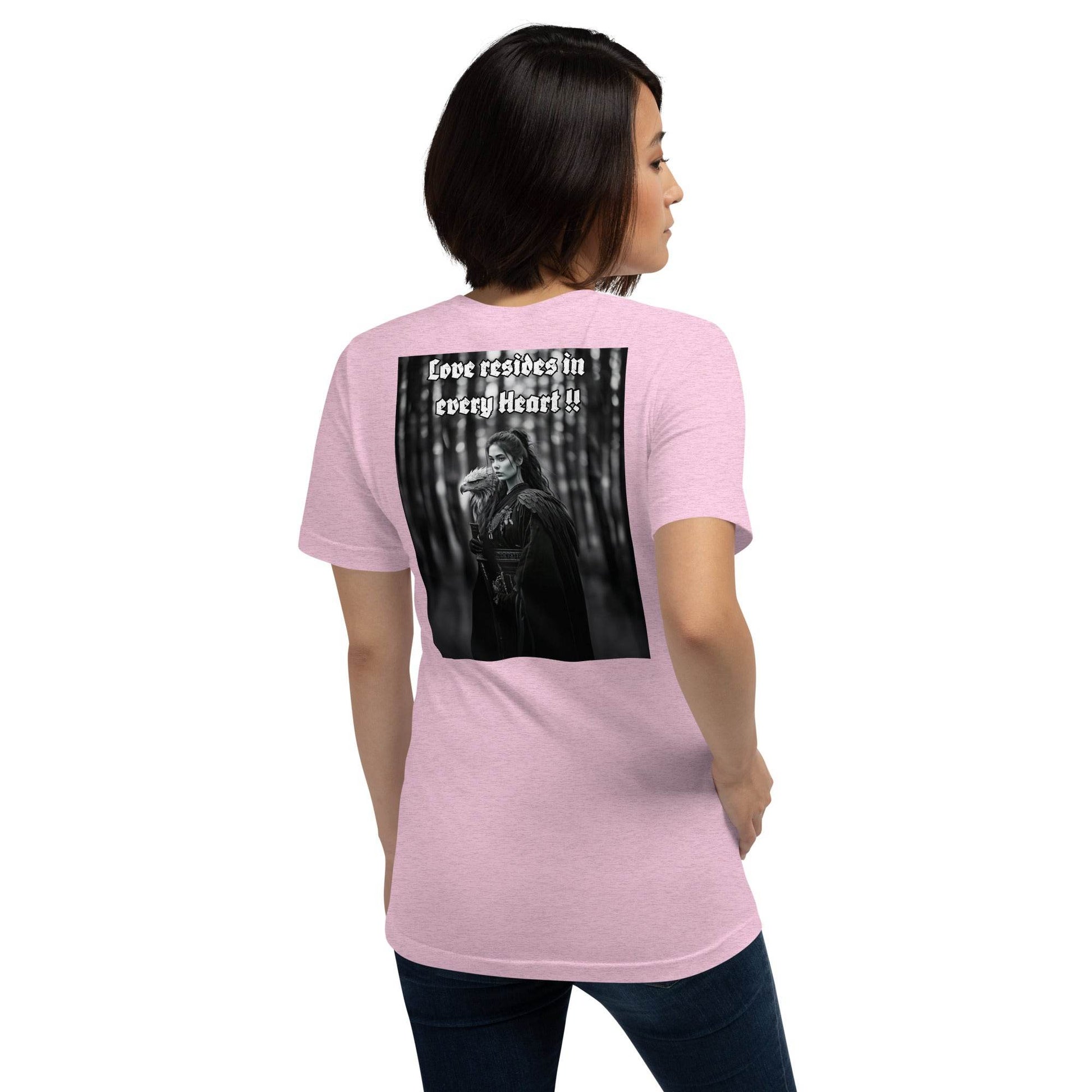 Unisex 100% combed and ring-spun cotton t-shirt Design #1 - Monk&Nun UnisexClothing