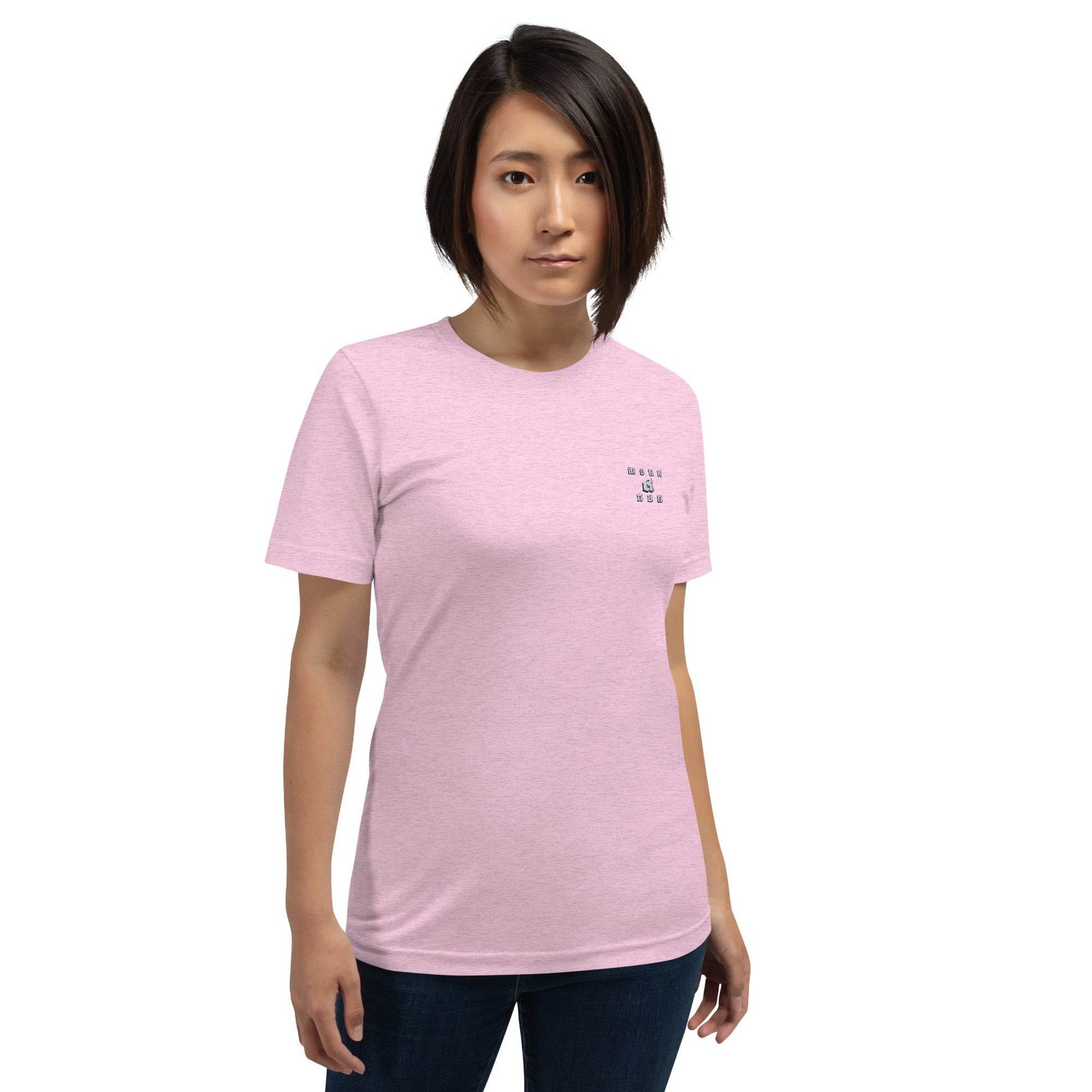 Unisex 100% combed and ring-spun cotton t-shirt Always think positive - Monk&Nun UnisexClothing