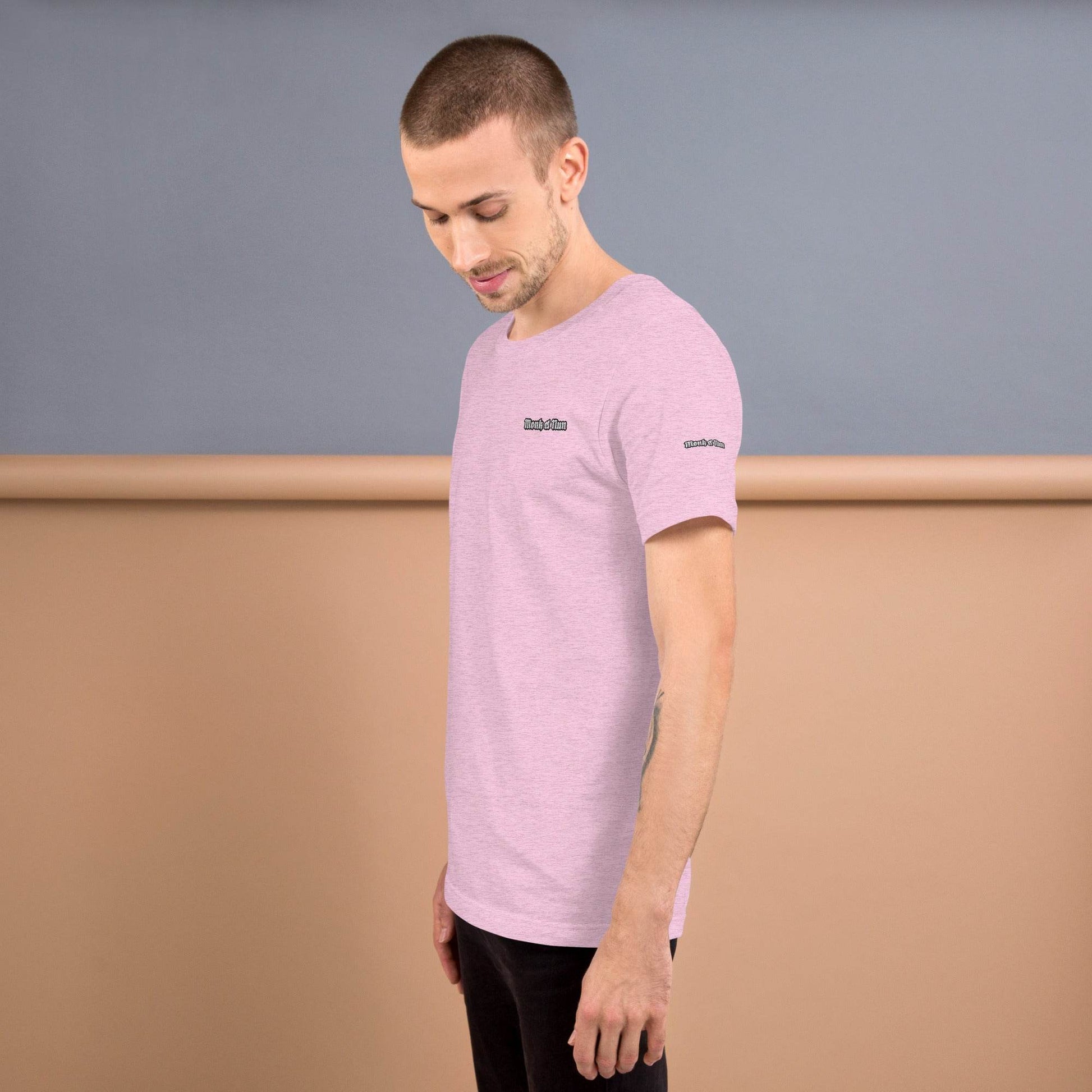 Unisex 100% combed and ring-spun cotton t-shirt Design #3 - Monk&Nun UnisexClothing