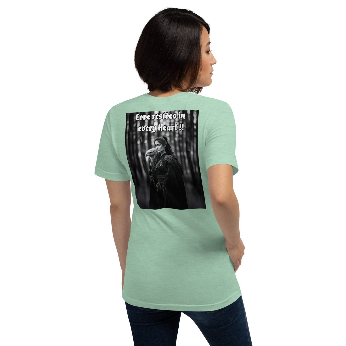 Unisex 100% combed and ring-spun cotton t-shirt Design #1 - Monk&Nun UnisexClothing