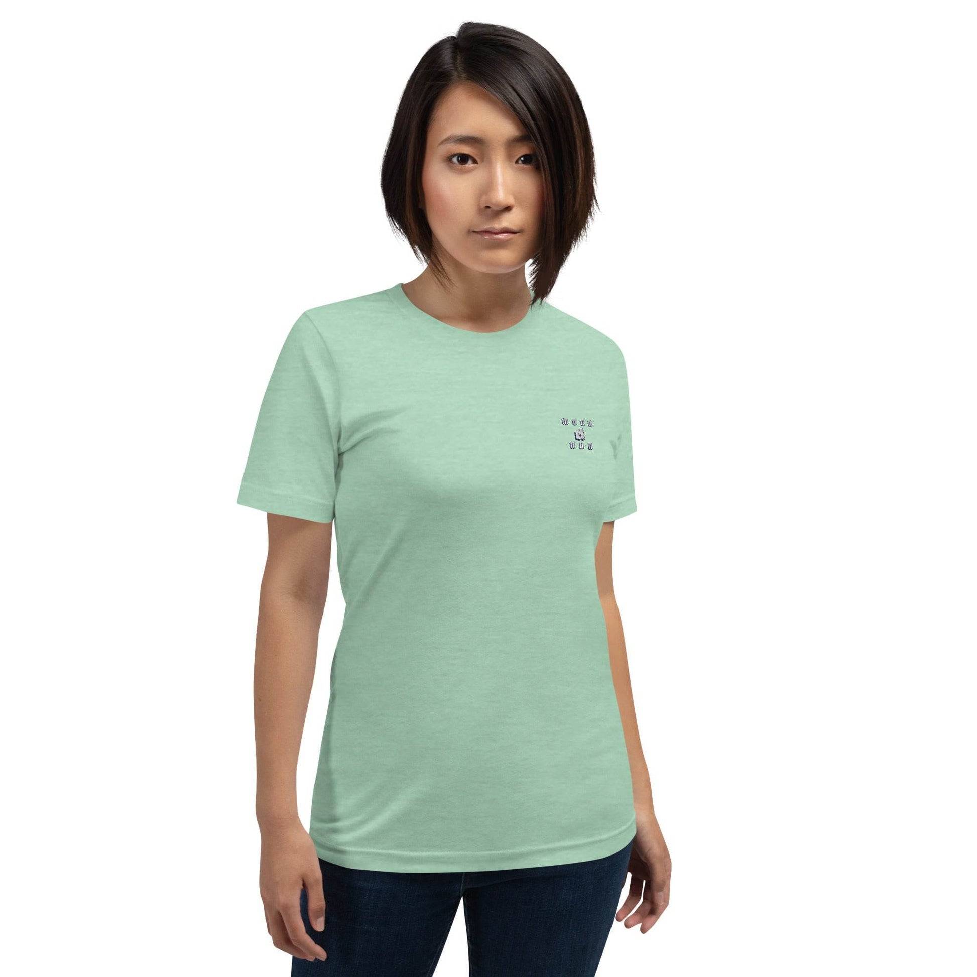 Unisex 100% combed and ring-spun cotton t-shirt Always think positive - Monk&Nun UnisexClothing