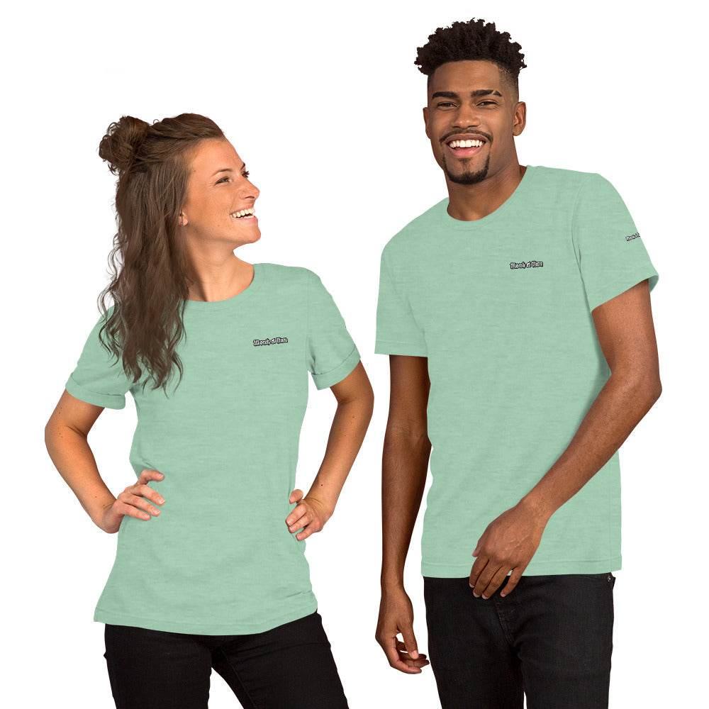 Unisex 100% combed and ring-spun cotton t-shirt Design #1 - Monk&Nun UnisexClothing