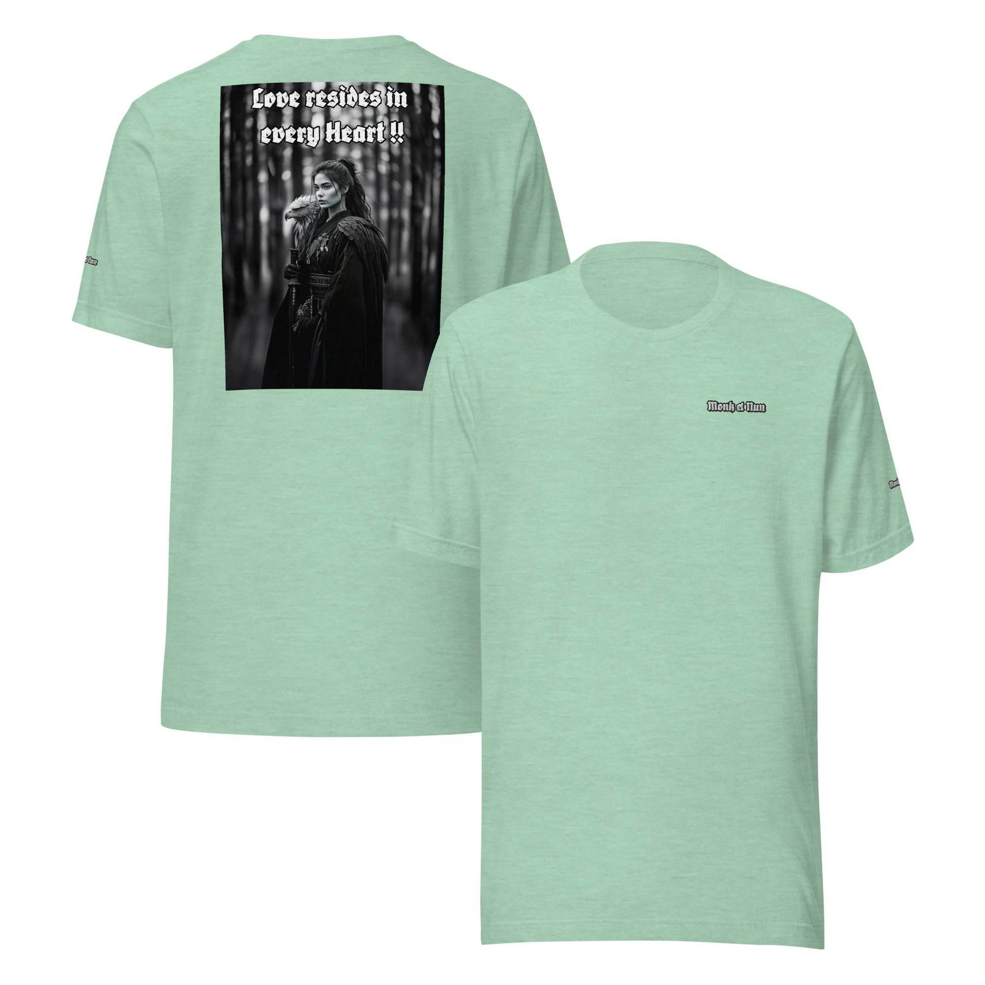 Unisex 100% combed and ring-spun cotton t-shirt Design #1 - Monk&Nun UnisexClothing