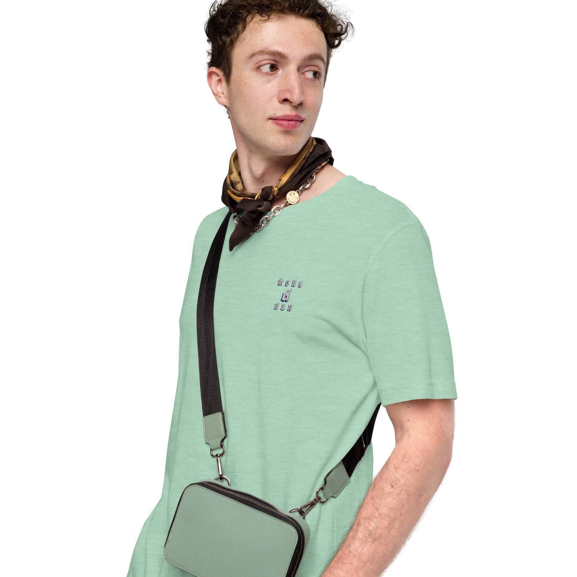 Unisex 100% combed and ring-spun cotton t-shirt Always think positive - Monk&Nun UnisexClothing
