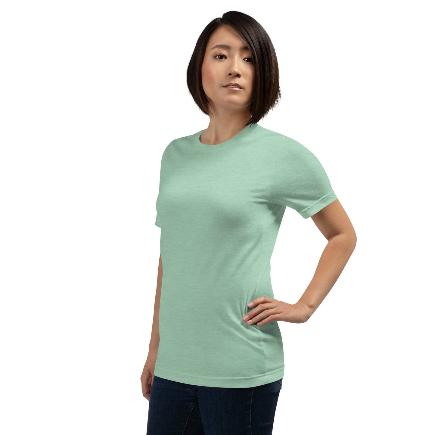 Unisex 100% combed and ring-spun cotton t-shirt Design #1 - Monk&Nun UnisexClothing