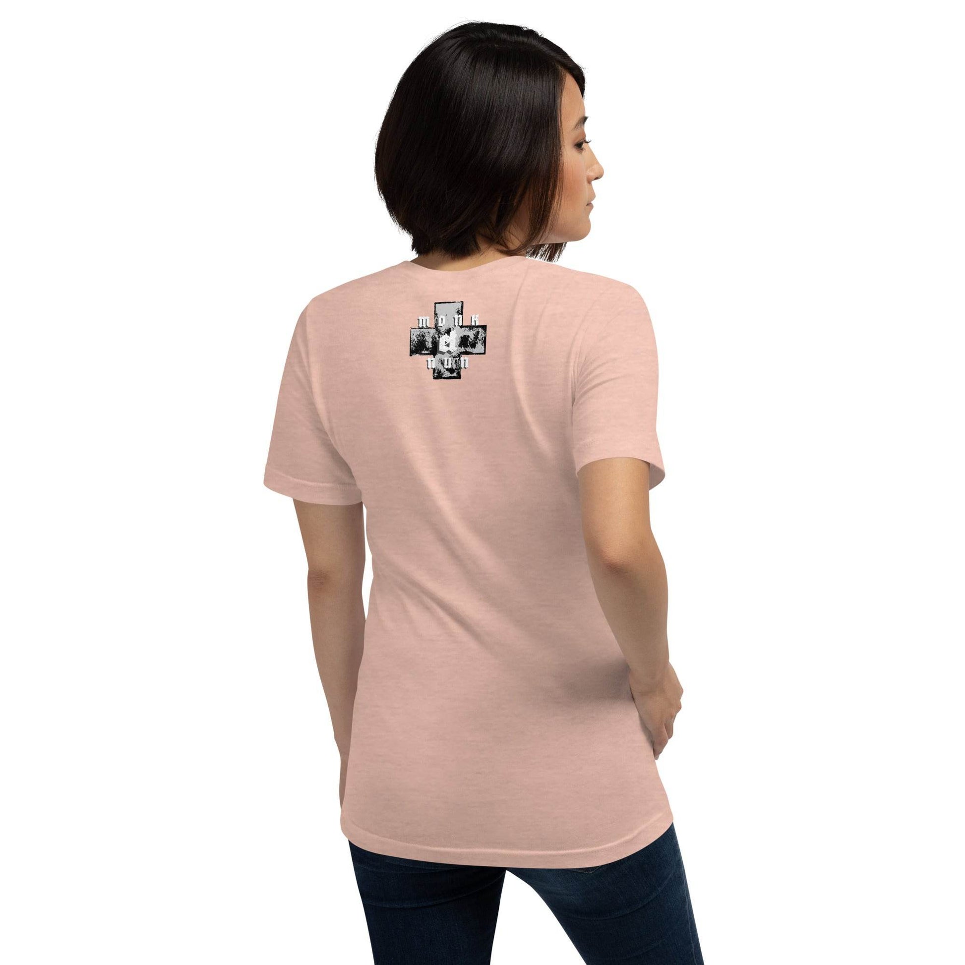 Unisex 100% combed and ring-spun cotton t-shirt Always think positive - Monk&Nun UnisexClothing