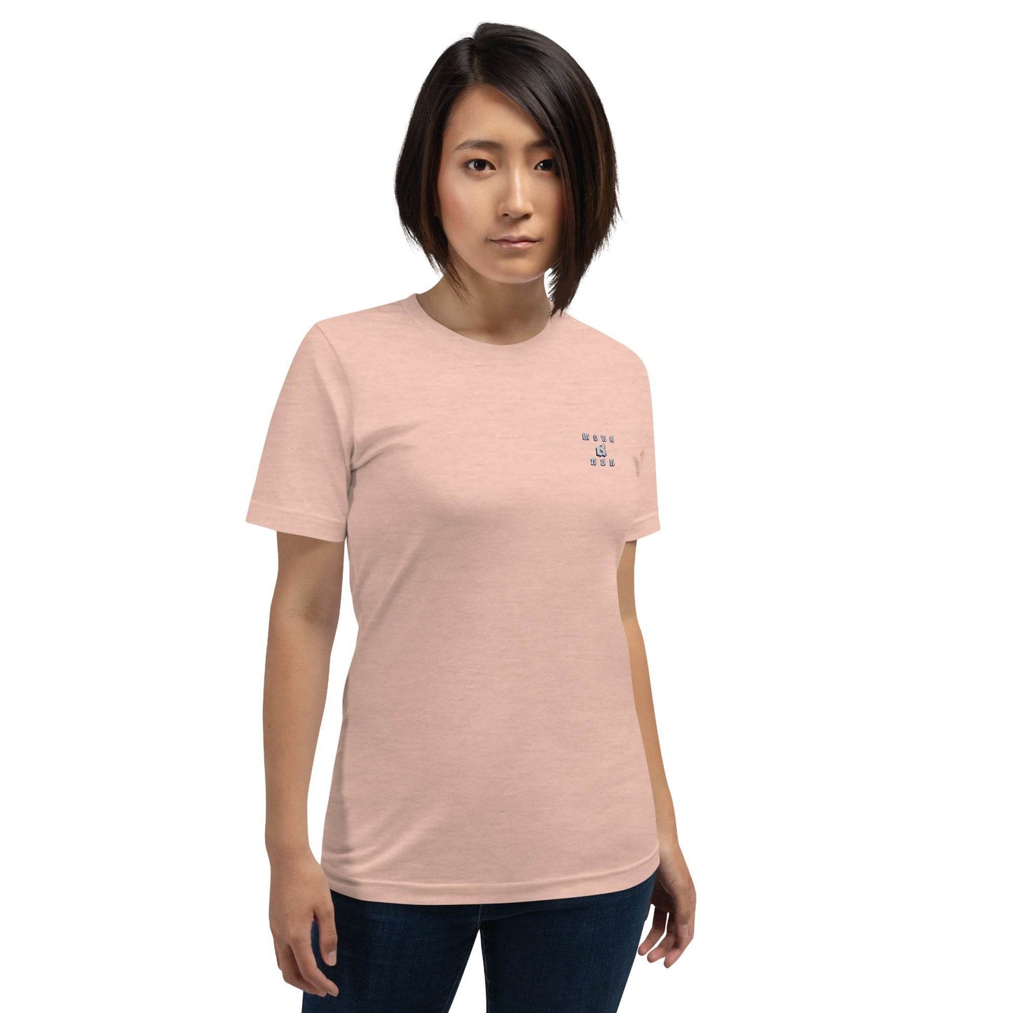 Unisex 100% combed and ring-spun cotton t-shirt Always think positive - Monk&Nun UnisexClothing