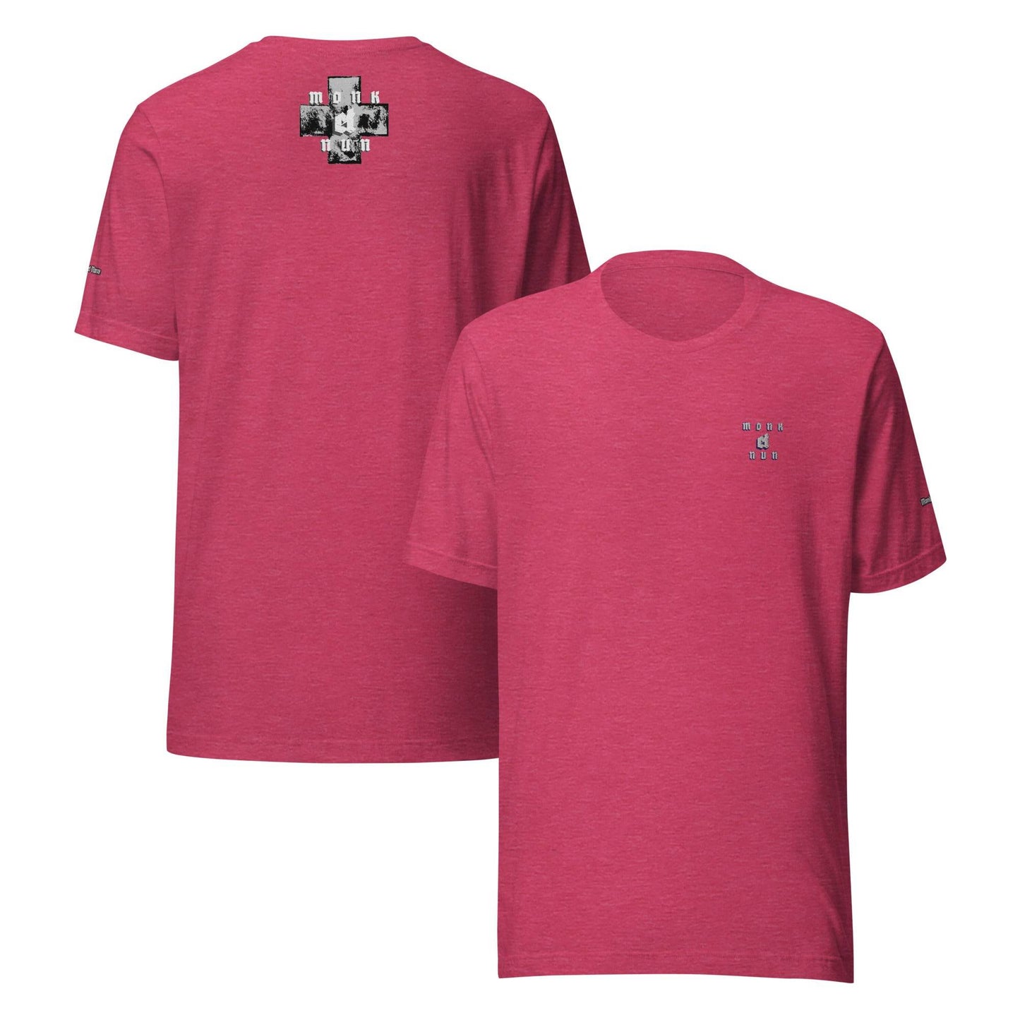 Unisex 100% combed and ring-spun cotton t-shirt Always think positive - Monk&Nun UnisexClothing