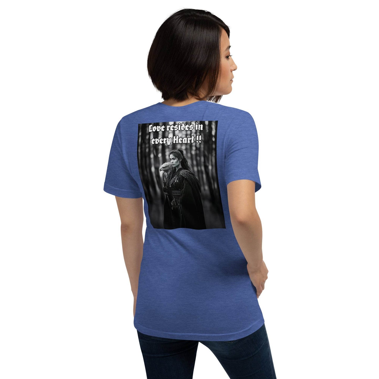 Unisex 100% combed and ring-spun cotton t-shirt Design #1 - Monk&Nun UnisexClothing
