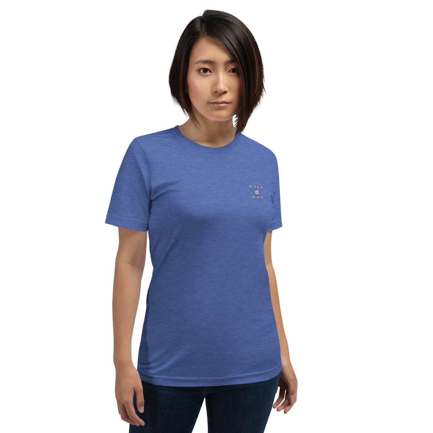 Unisex 100% combed and ring-spun cotton t-shirt Always think positive - Monk&Nun UnisexClothing